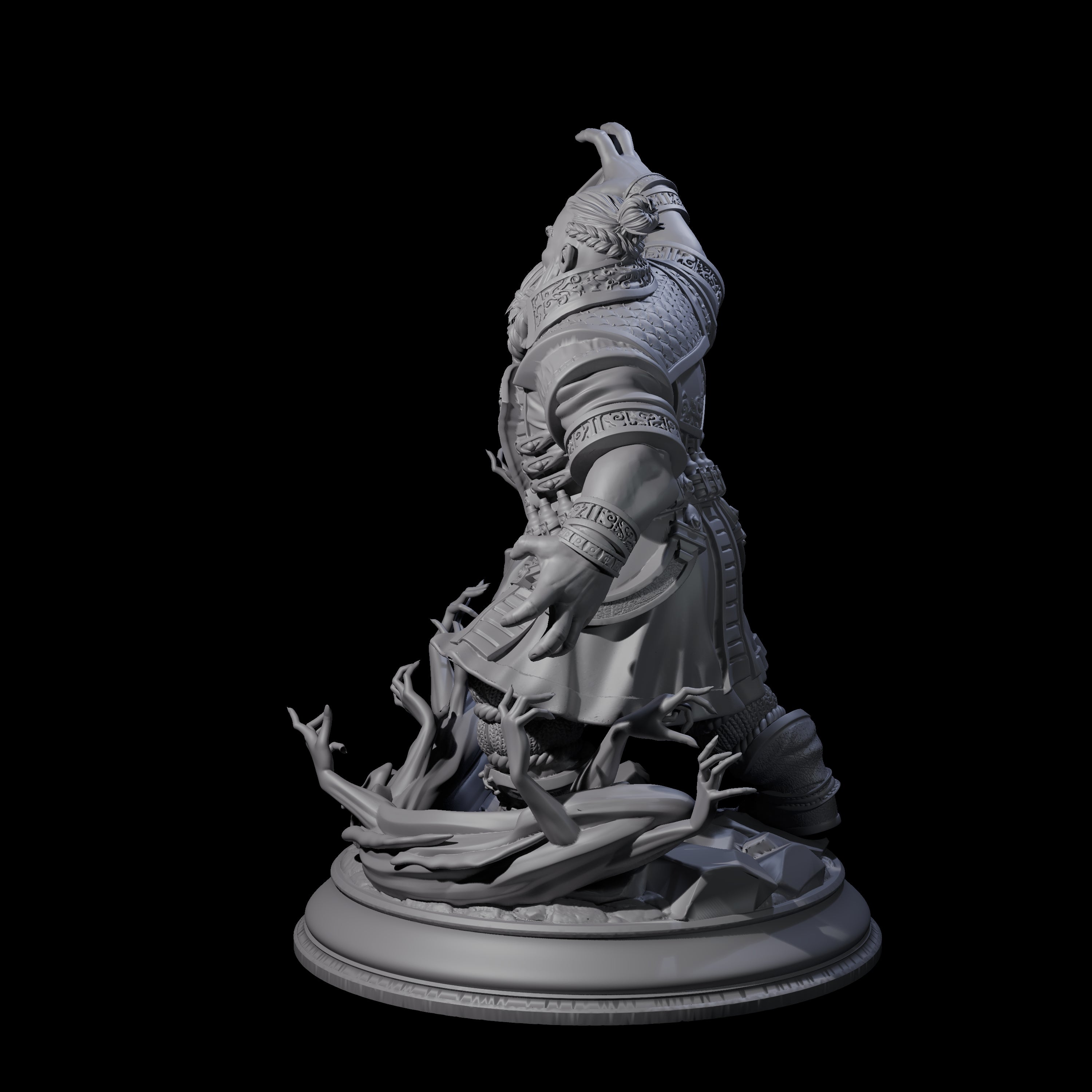 Canny Dwarven Sorcerer Miniature for Dungeons and Dragons, Pathfinder or other TTRPGs