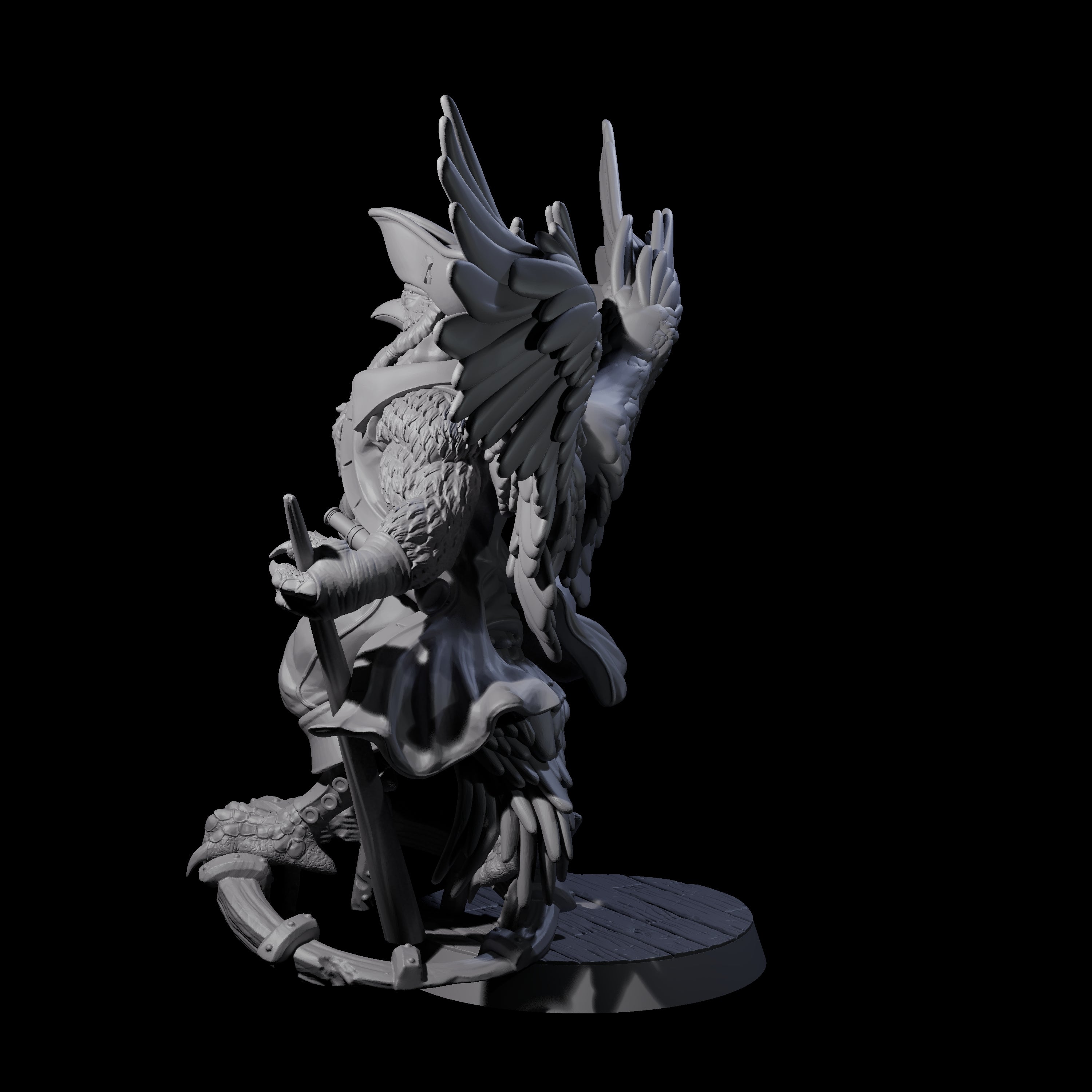 Captain Jacked Sparrow Miniature for Dungeons and Dragons, Pathfinder or other TTRPGs