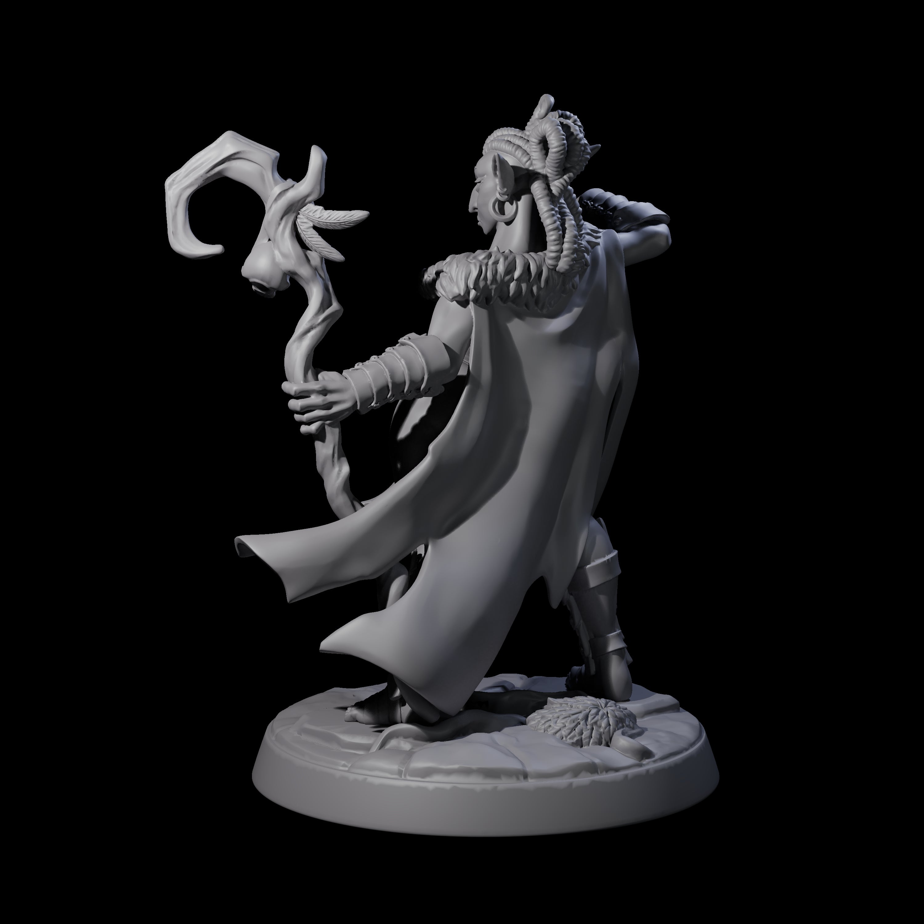 Captivating Hobgoblin Pinup Miniature for Dungeons and Dragons, Pathfinder or other TTRPGs