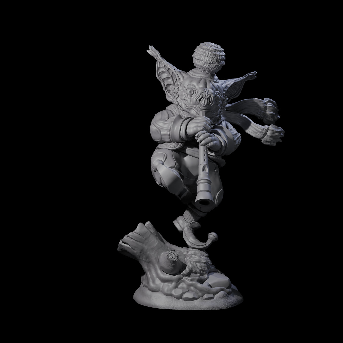 Captivating Woodgrue Miniature for Dungeons and Dragons, Pathfinder or other TTRPGs