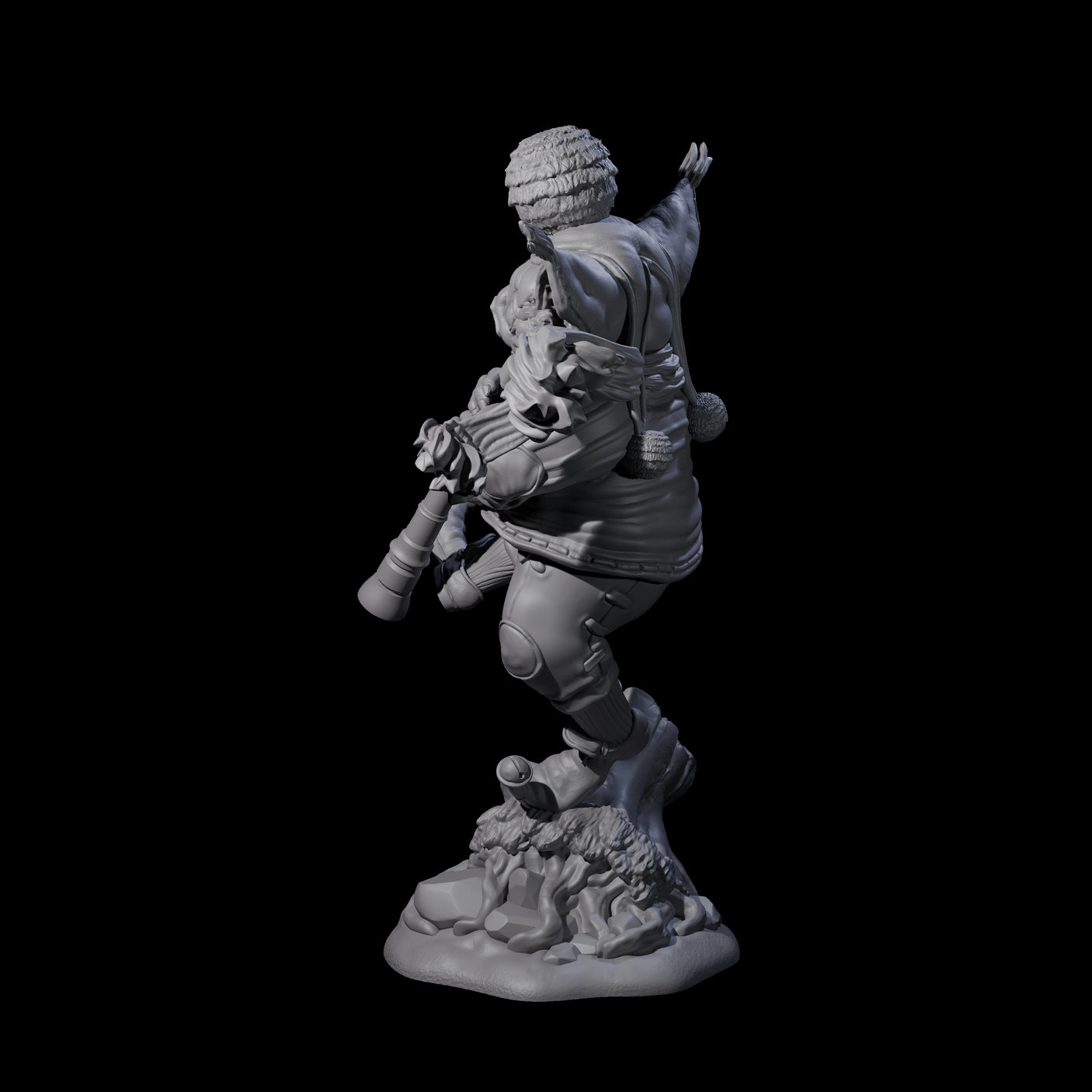 Captivating Woodgrue Miniature for Dungeons and Dragons, Pathfinder or other TTRPGs