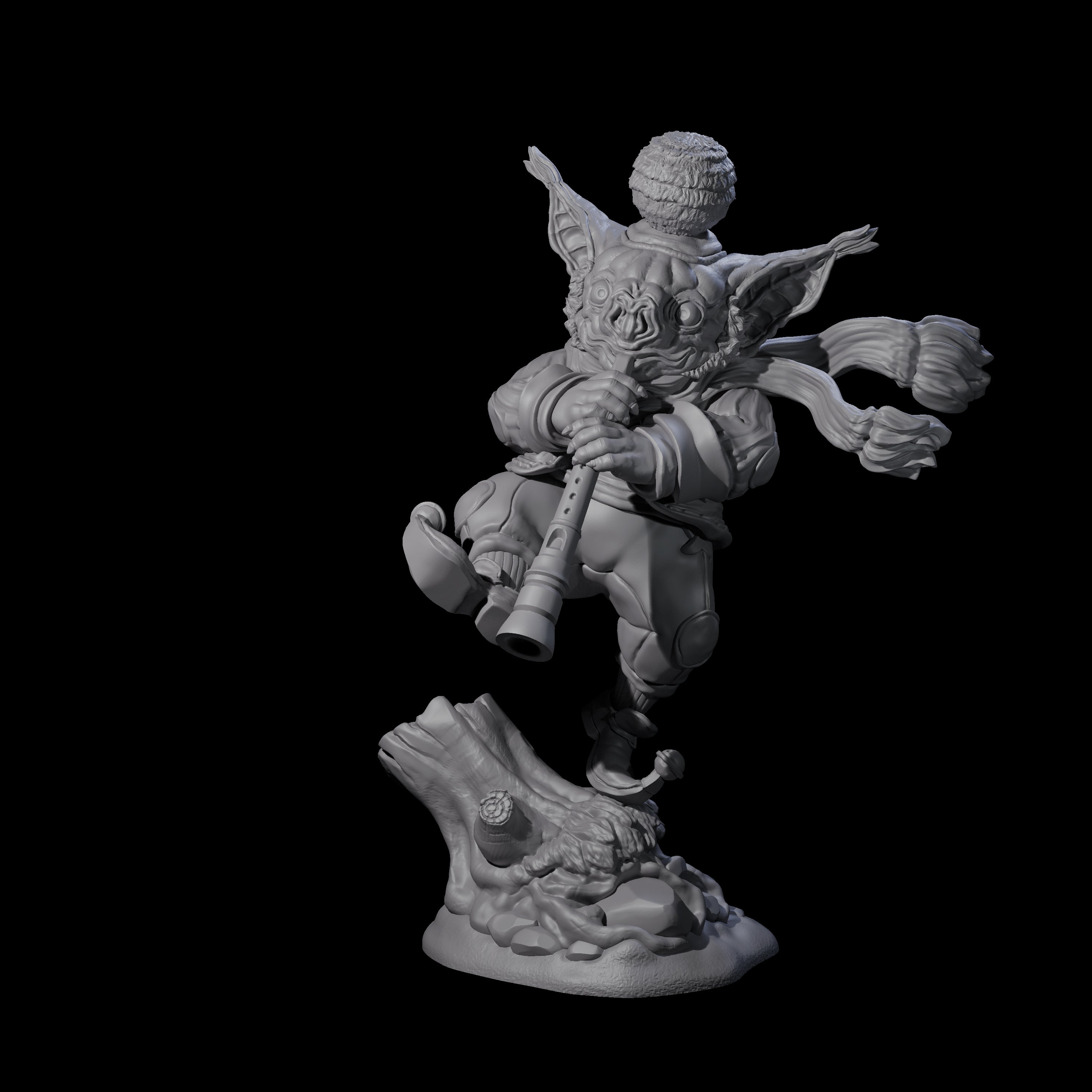 Captivating Woodgrue Miniature for Dungeons and Dragons, Pathfinder or other TTRPGs