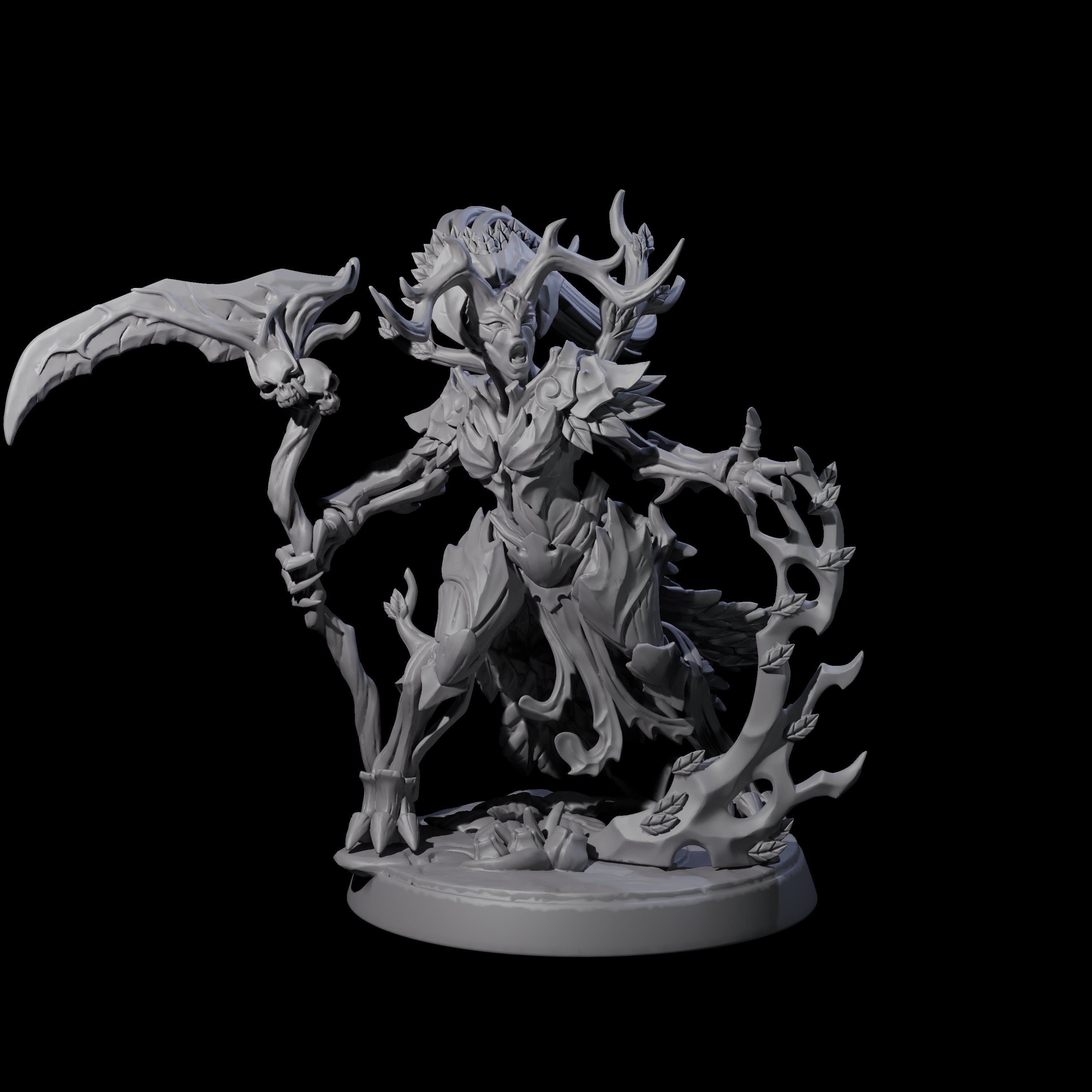 Casting Twig Blight Miniature for Dungeons and Dragons, Pathfinder or other TTRPGs