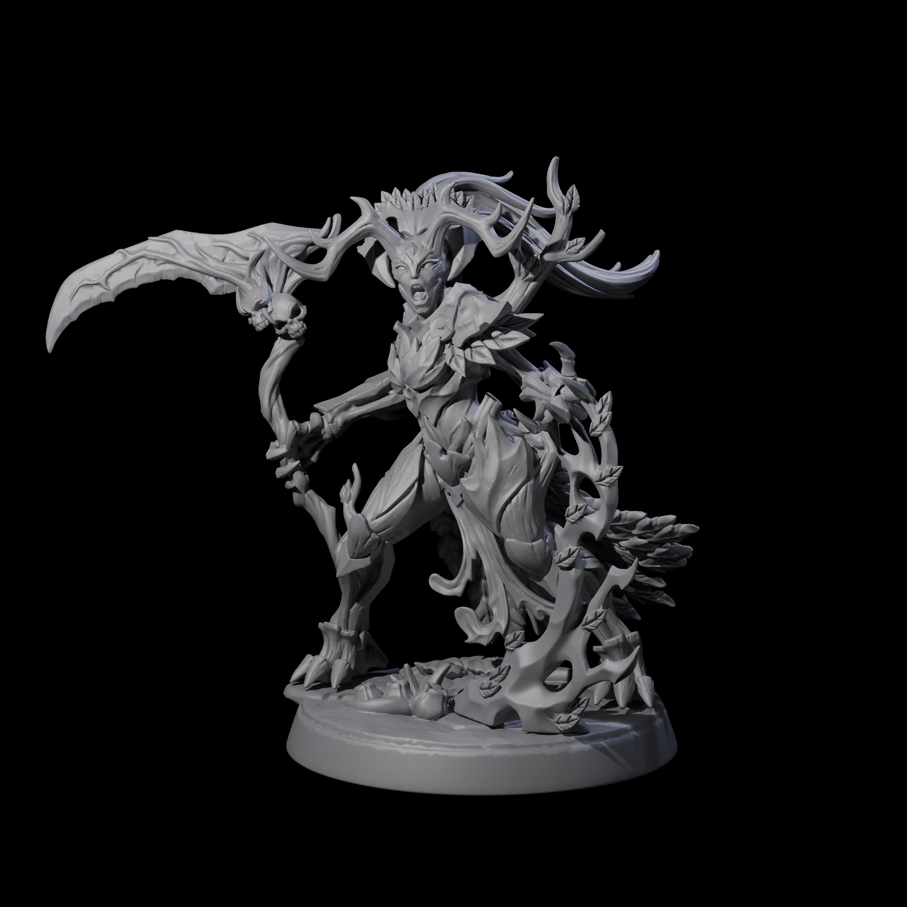 Casting Twig Blight Miniature for Dungeons and Dragons, Pathfinder or other TTRPGs
