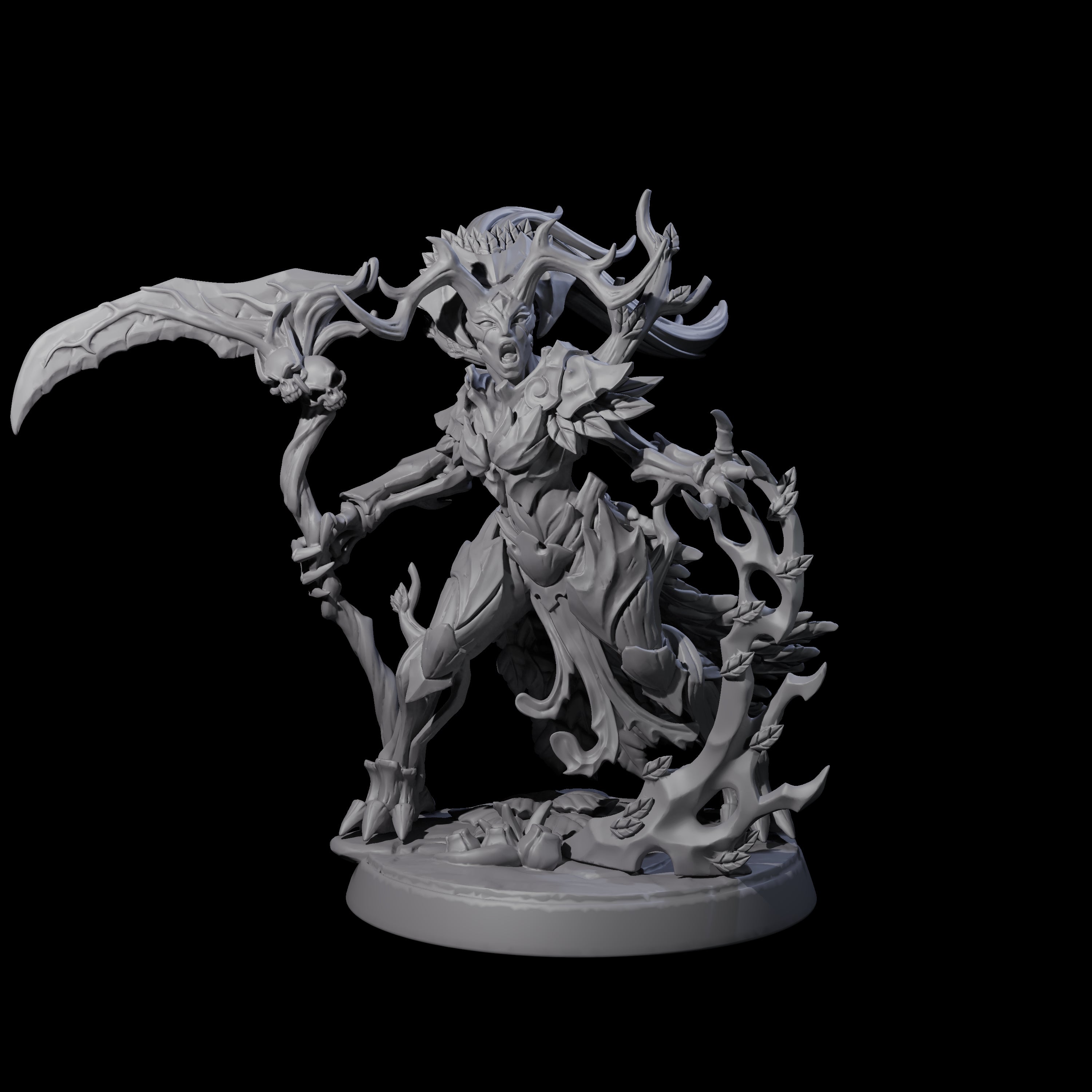 Casting Twig Blight Miniature for Dungeons and Dragons, Pathfinder or other TTRPGs
