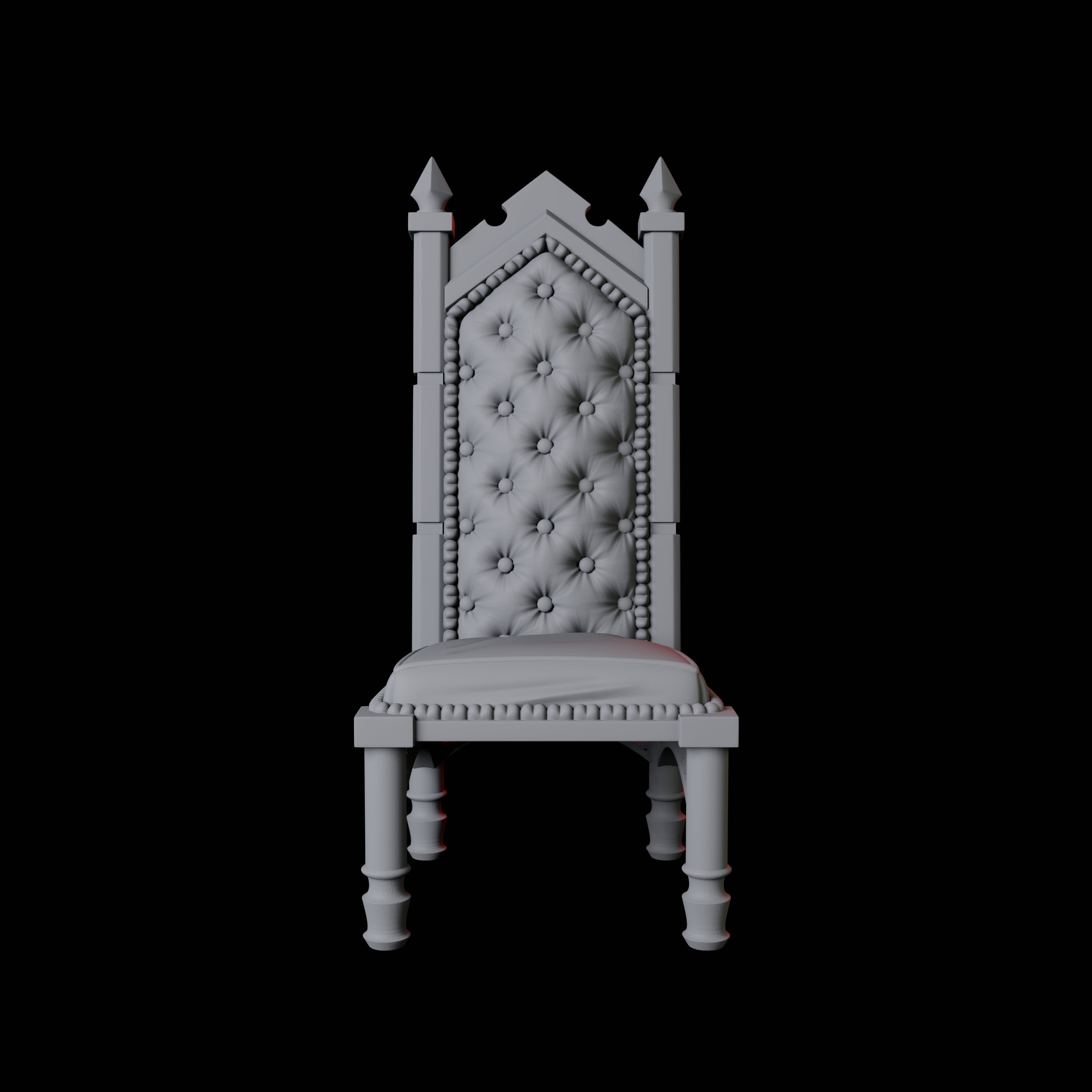 Castle Bedroom Furniture Miniature for Dungeons and Dragons, Pathfinder or other TTRPGs