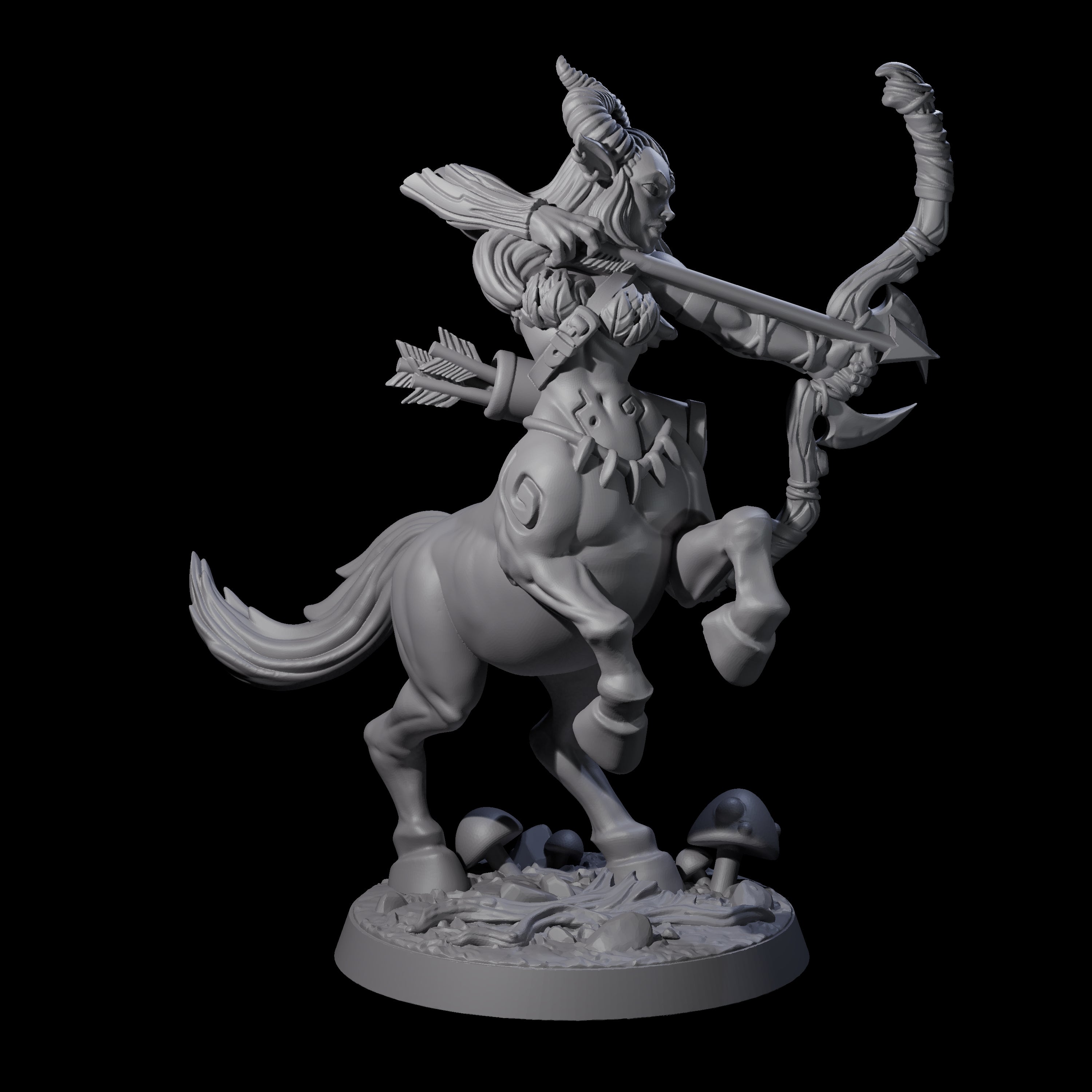 Centaur Battlemaiden Miniature for Dungeons and Dragons, Pathfinder or other TTRPGs