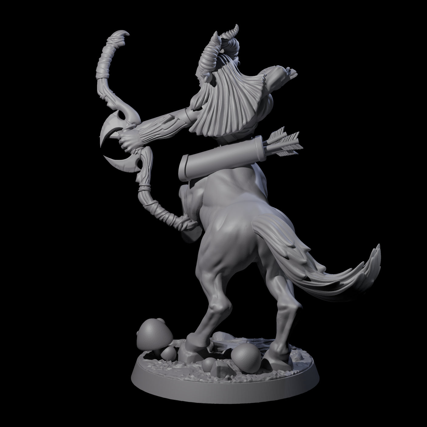 Centaur Battlemaiden Miniature for Dungeons and Dragons, Pathfinder or other TTRPGs