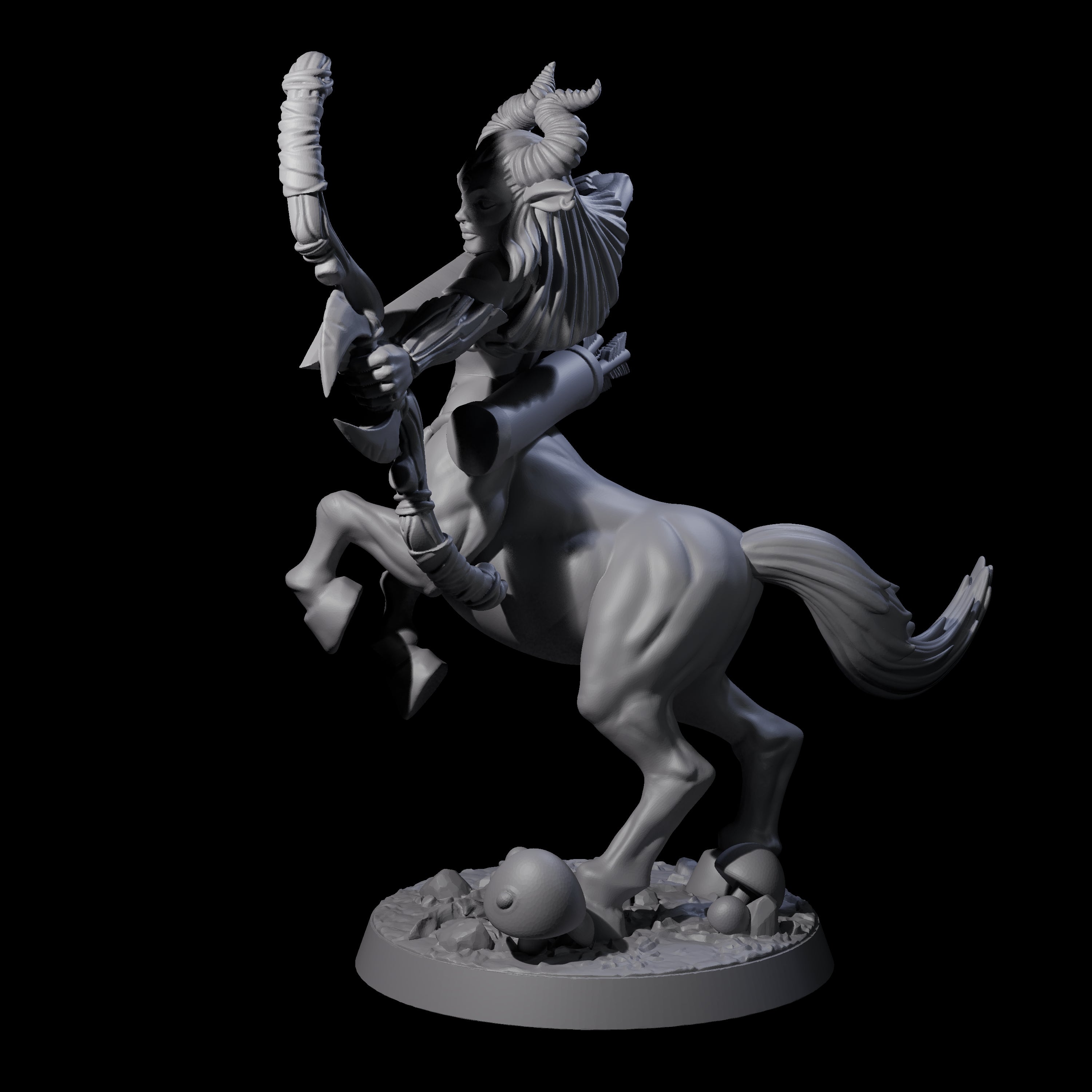 Centaur Battlemaiden Miniature for Dungeons and Dragons, Pathfinder or other TTRPGs