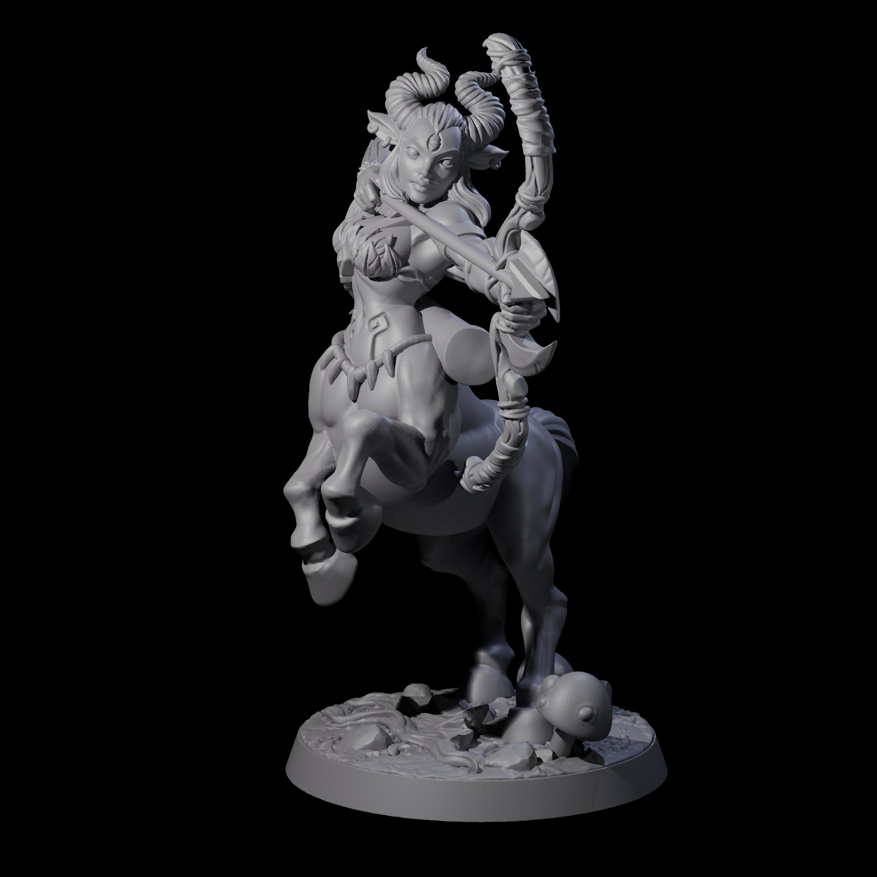 Centaur Battlemaiden Miniature for Dungeons and Dragons, Pathfinder or other TTRPGs