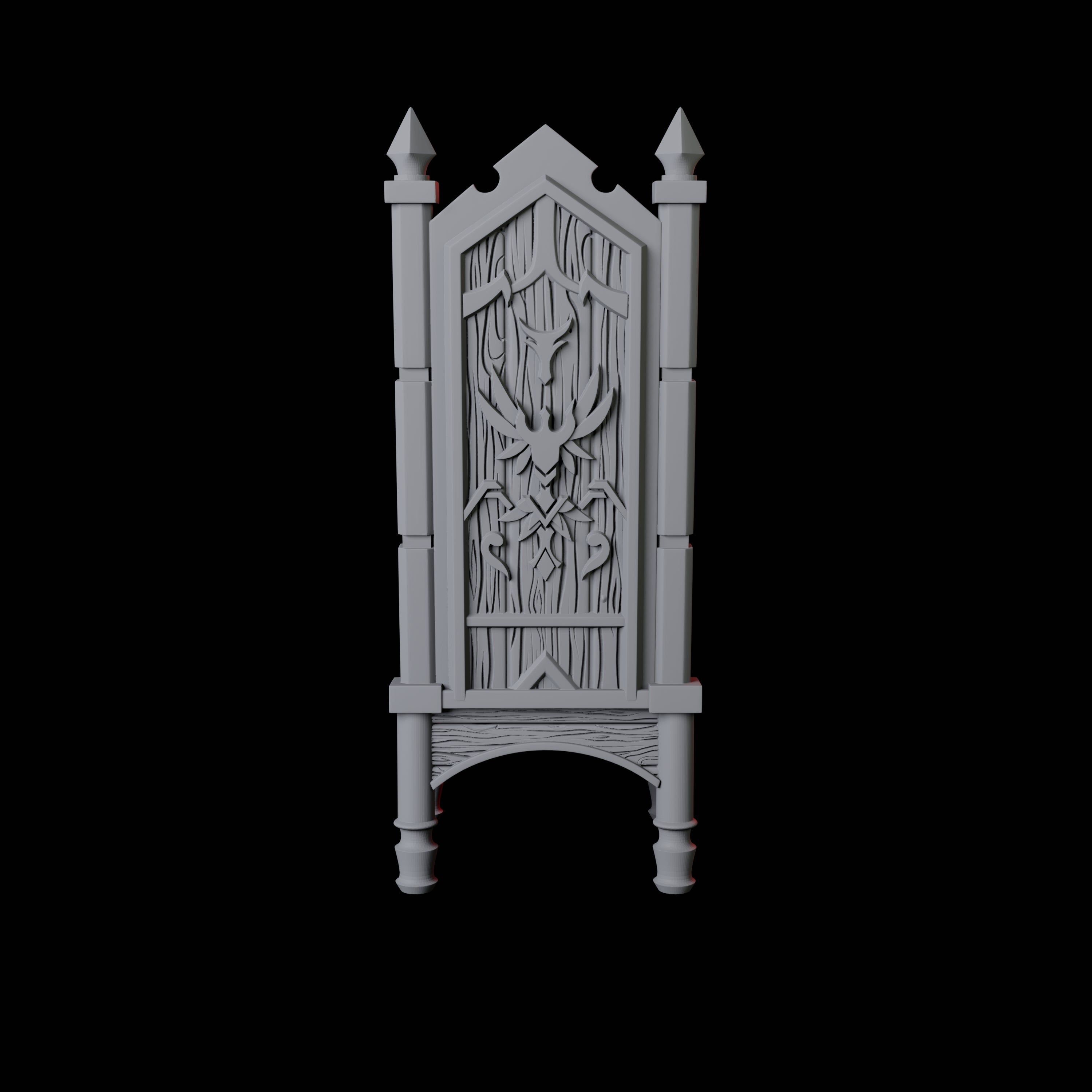 Chair Miniature for Dungeons and Dragons, Pathfinder or other TTRPGs