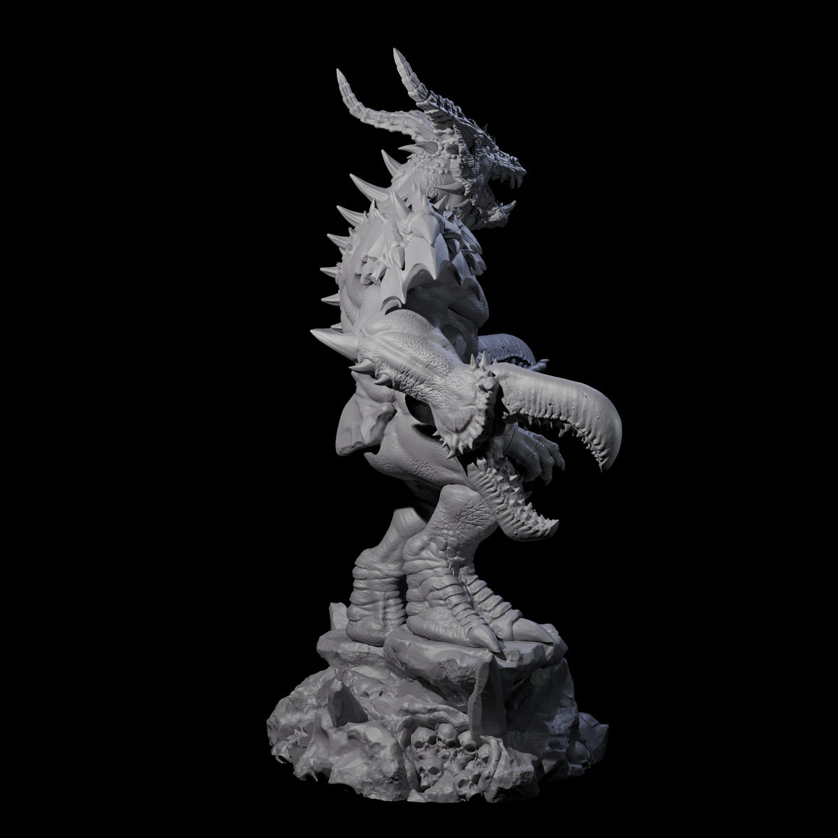 Challenging Glabrezu Miniature for Dungeons and Dragons, Pathfinder or other TTRPGs