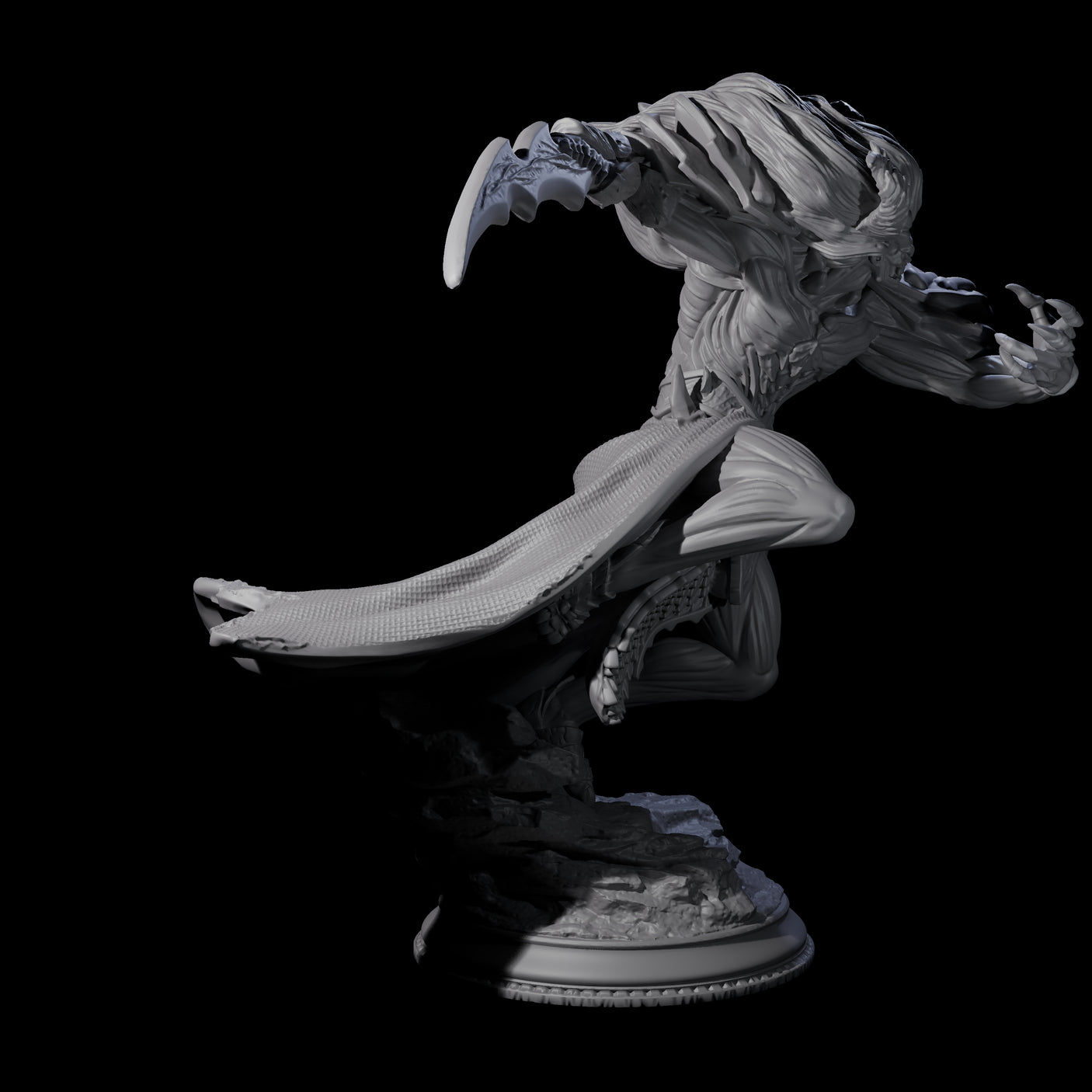 Charging Seraptis Miniature for Dungeons and Dragons, Pathfinder or other TTRPGs