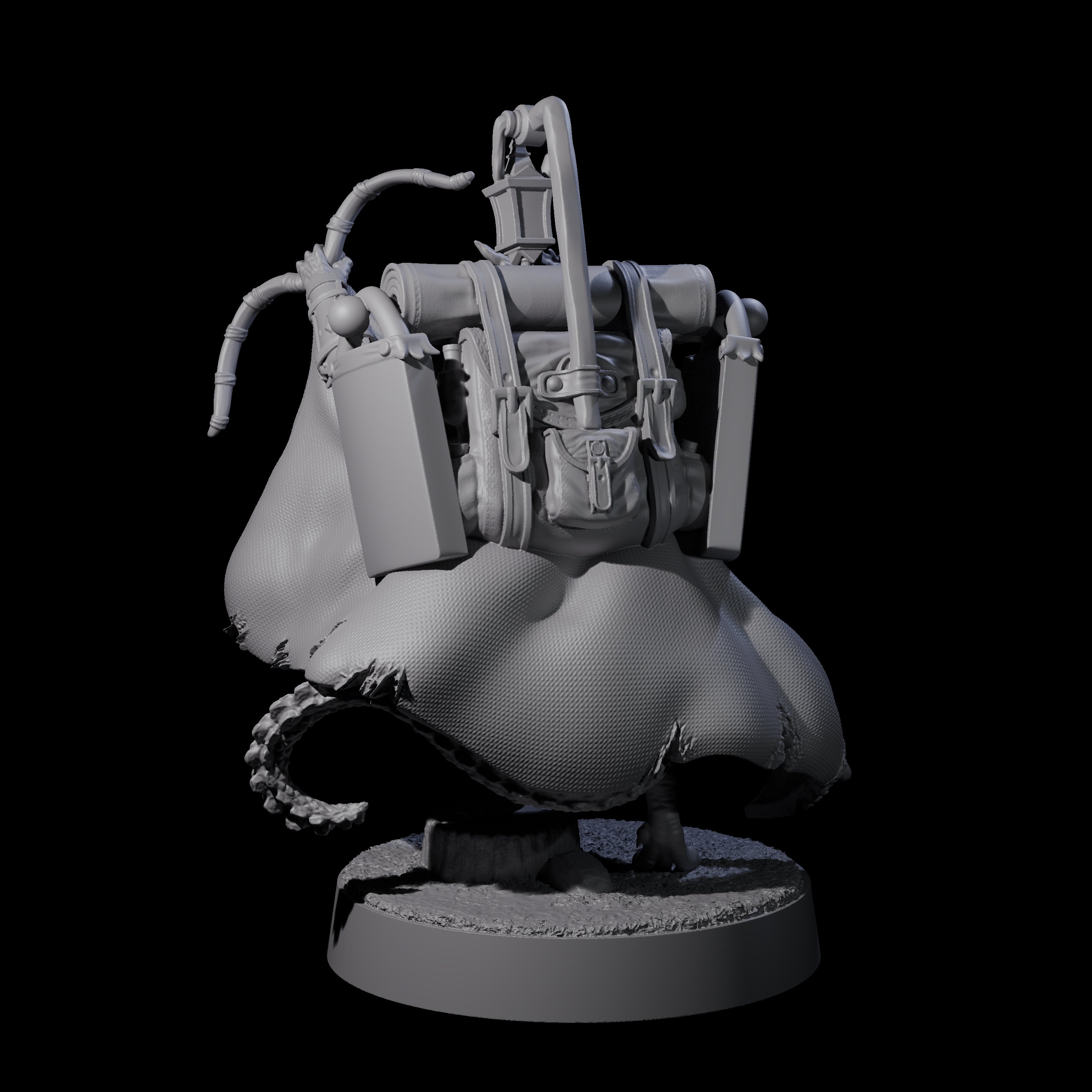 Charismatic Kobold Trader Miniature for Dungeons and Dragons, Pathfinder or other TTRPGs