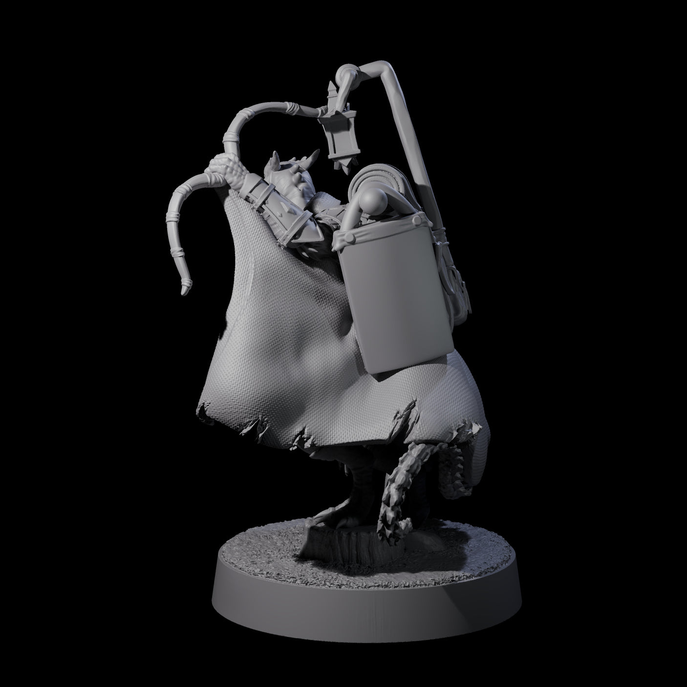 Charismatic Kobold Trader Miniature for Dungeons and Dragons, Pathfinder or other TTRPGs