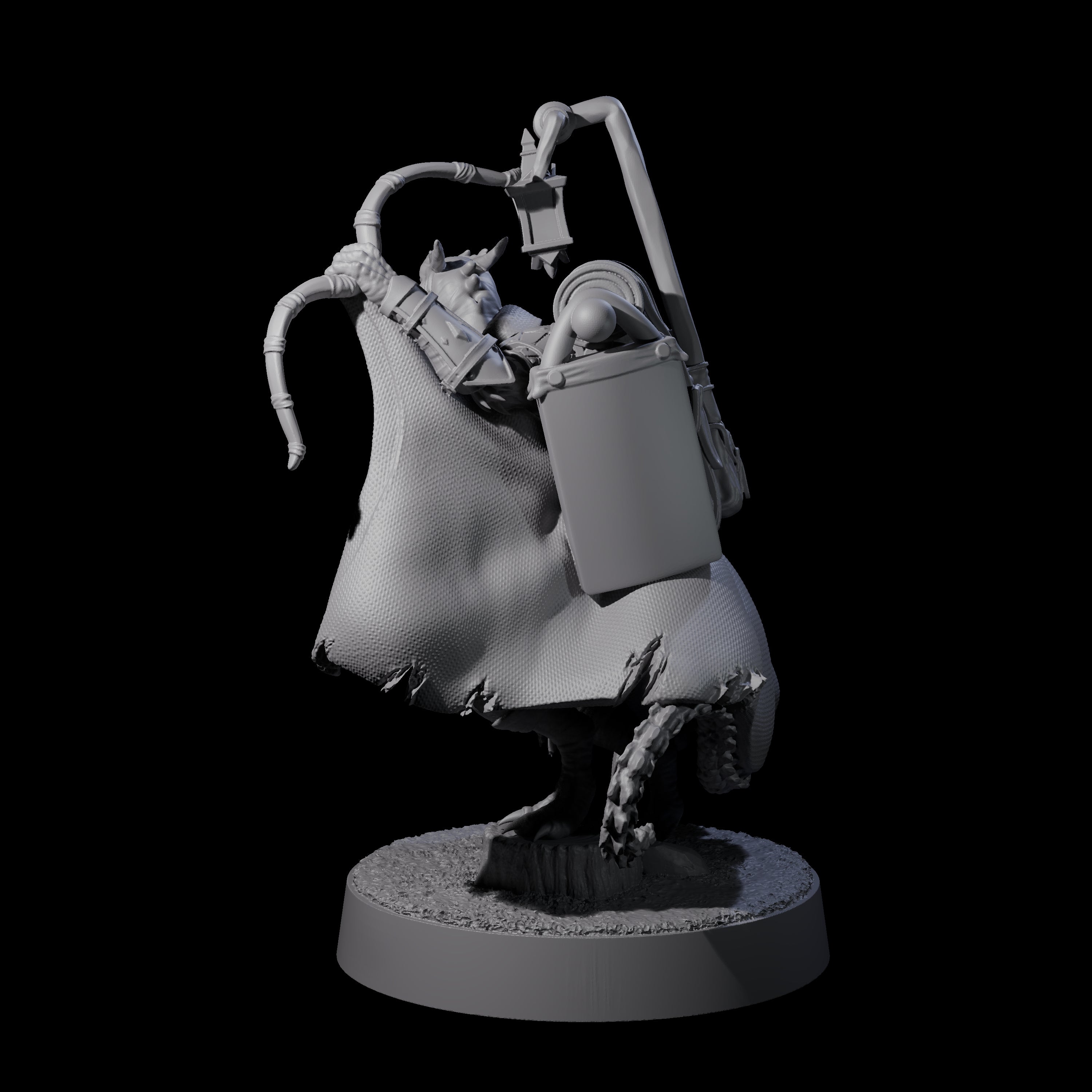 Charismatic Kobold Trader Miniature for Dungeons and Dragons, Pathfinder or other TTRPGs