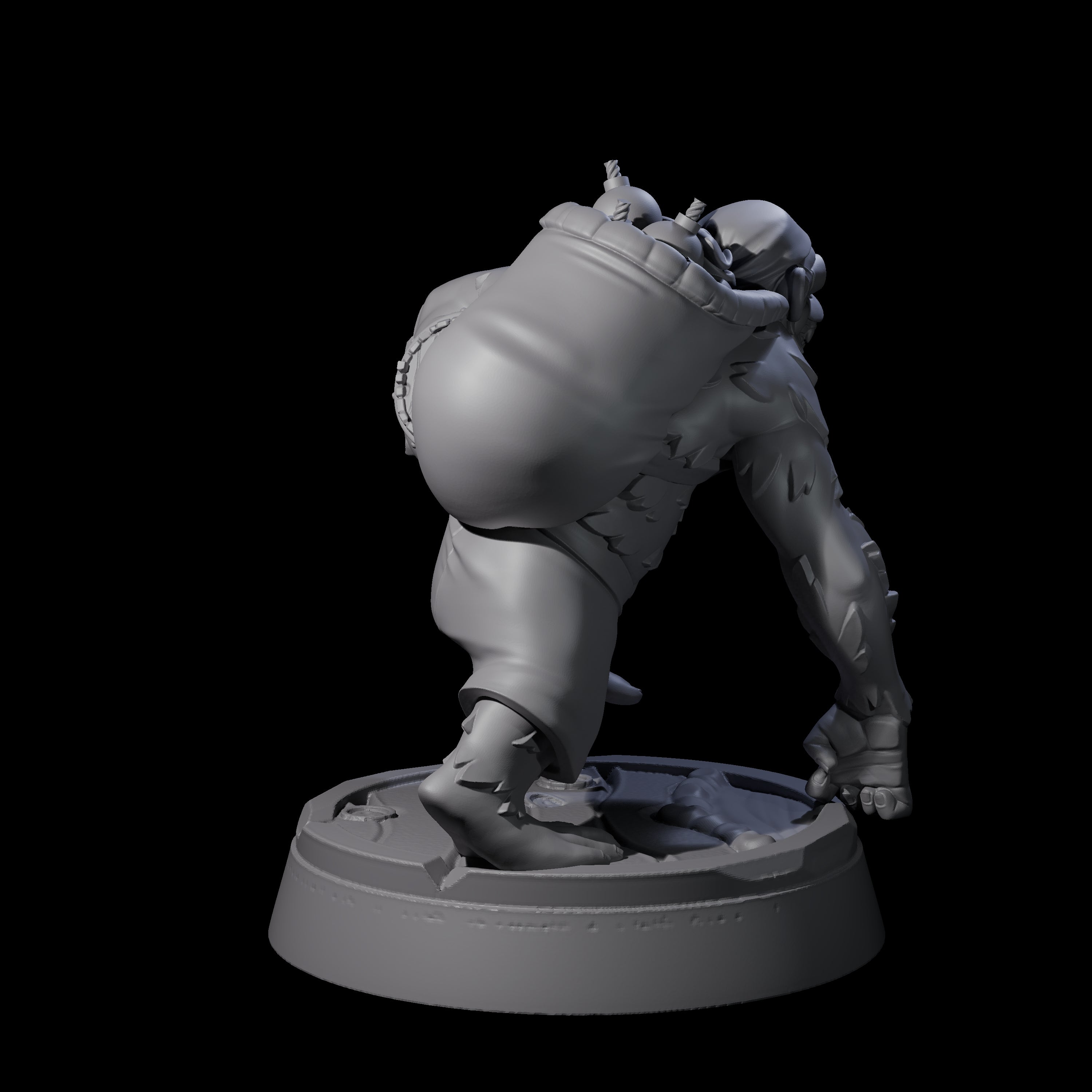 Cheeky Ape Powder Monkey Miniature for Dungeons and Dragons, Pathfinder or other TTRPGs