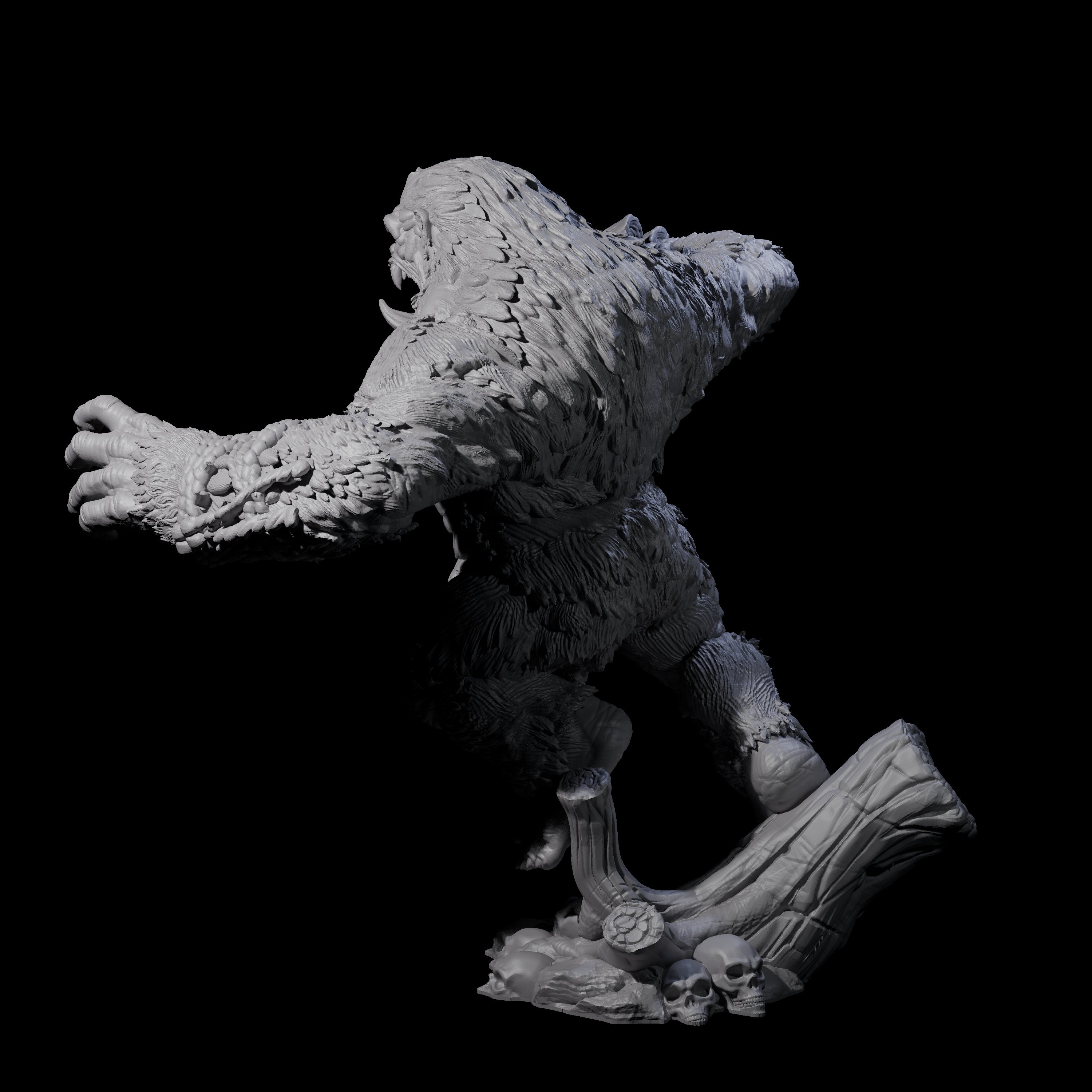 Chest Thumping Barlgura B Miniature for Dungeons and Dragons, Pathfinder or other TTRPGs