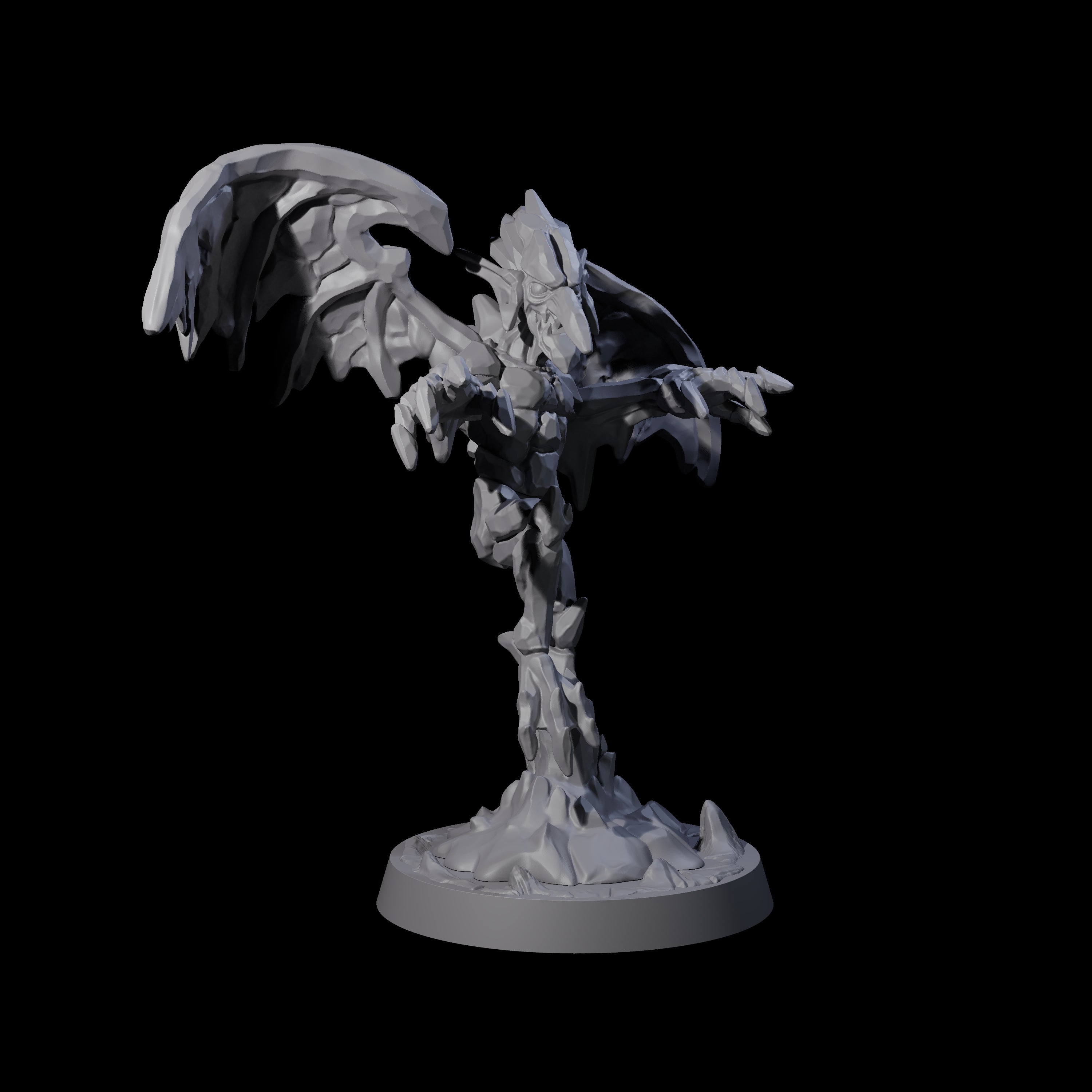 Chilly Ice Mephit Miniature for Dungeons and Dragons, Pathfinder or other TTRPGs