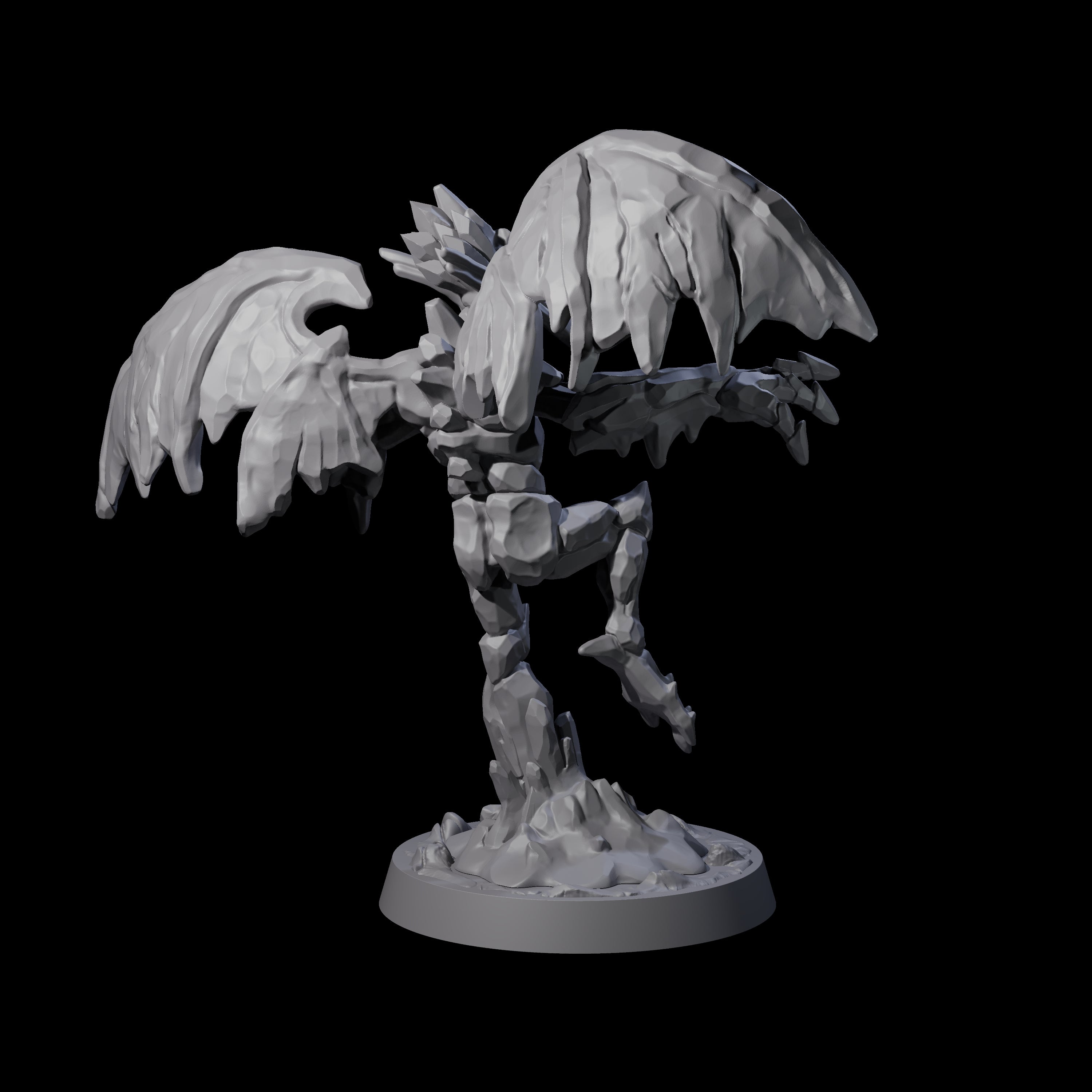 Chilly Ice Mephit Miniature for Dungeons and Dragons, Pathfinder or other TTRPGs