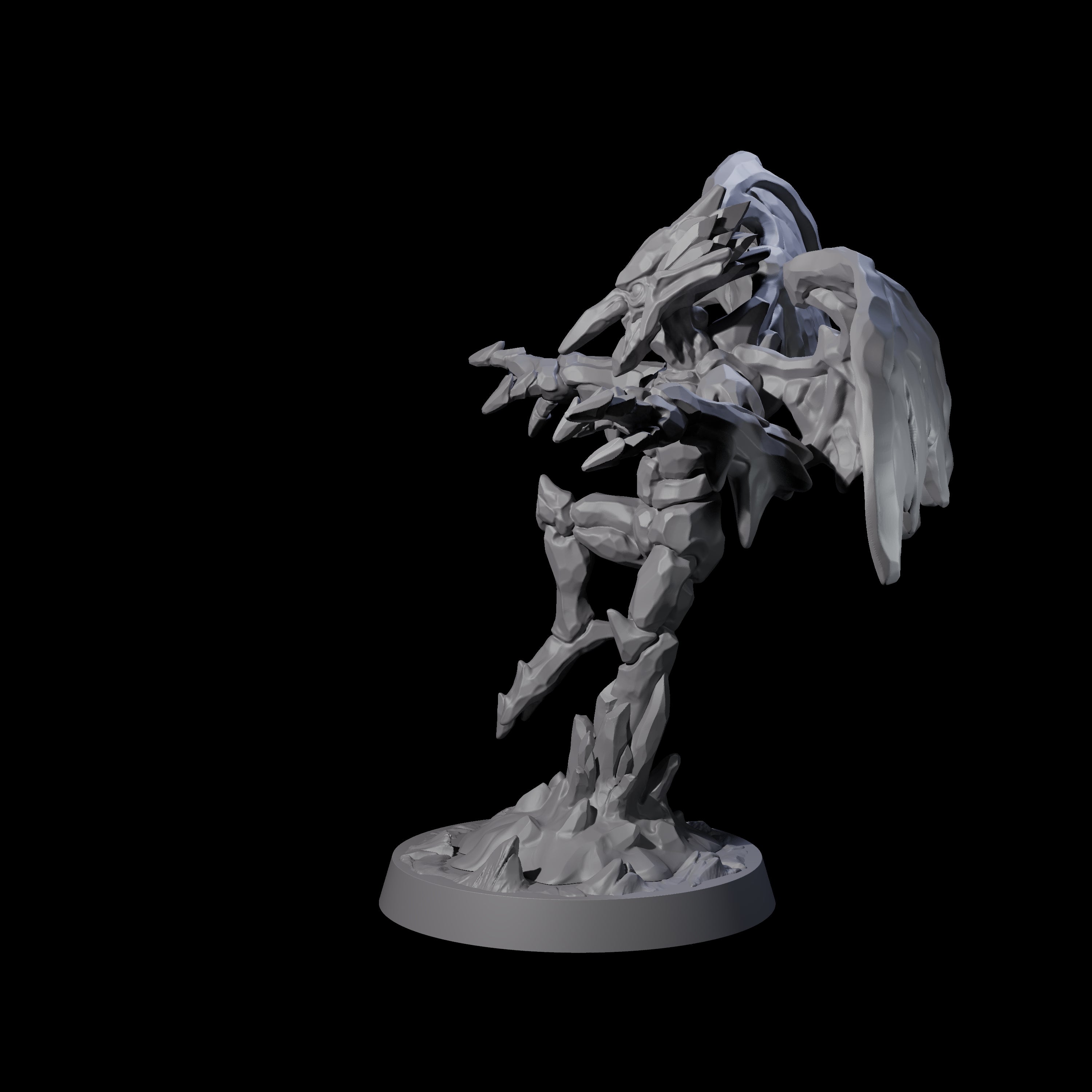Chilly Ice Mephit Miniature for Dungeons and Dragons, Pathfinder or other TTRPGs