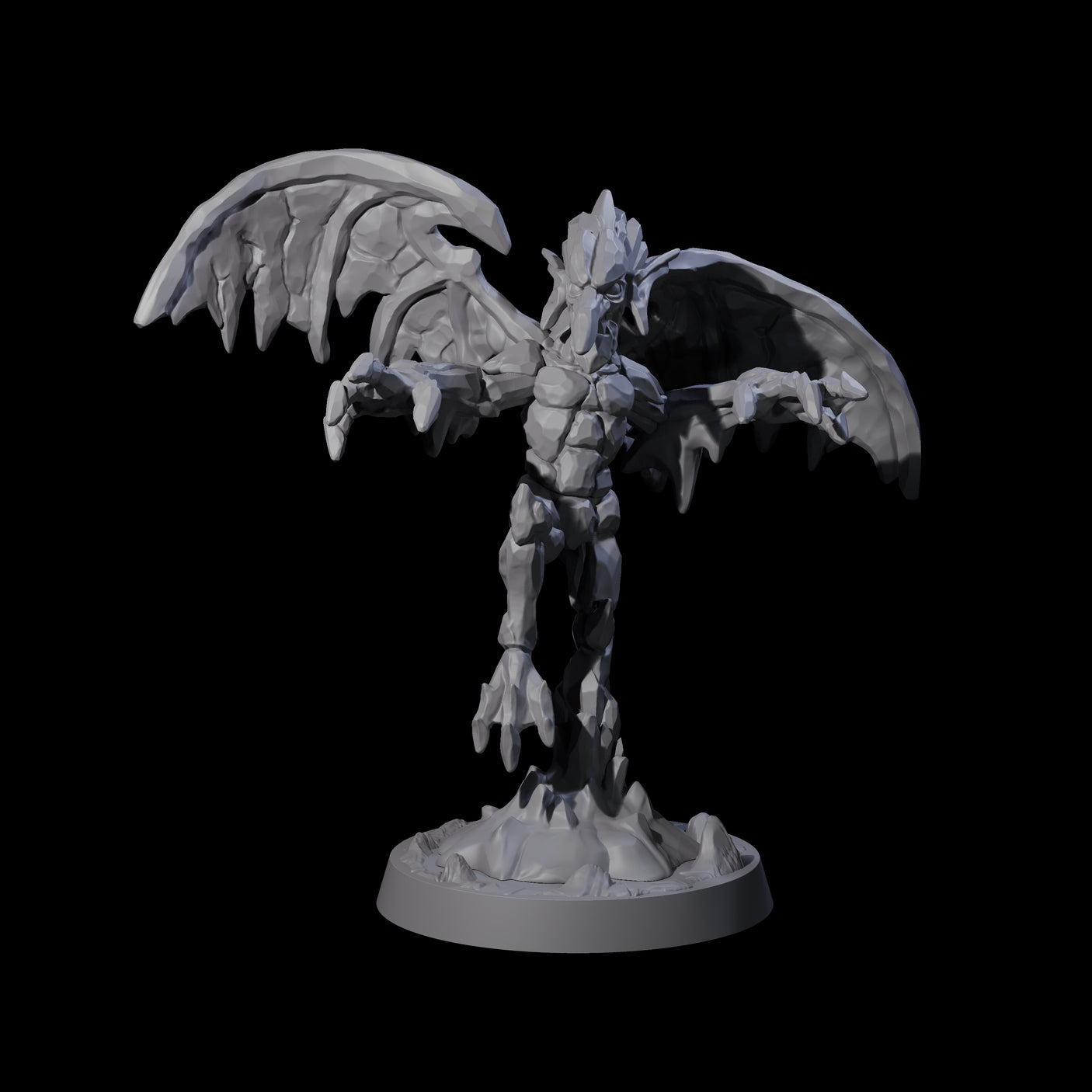 Chilly Ice Mephit Miniature for Dungeons and Dragons, Pathfinder or other TTRPGs