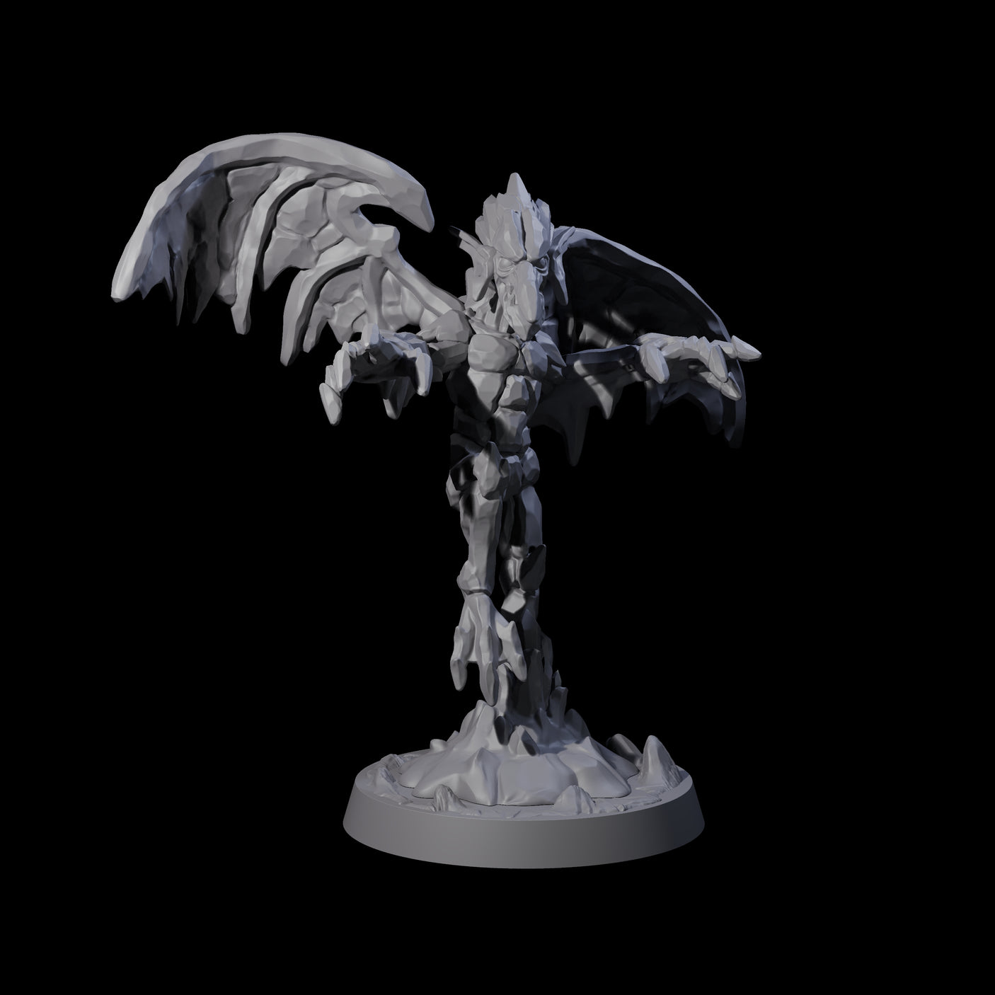Chilly Ice Mephit Miniature for Dungeons and Dragons, Pathfinder or other TTRPGs