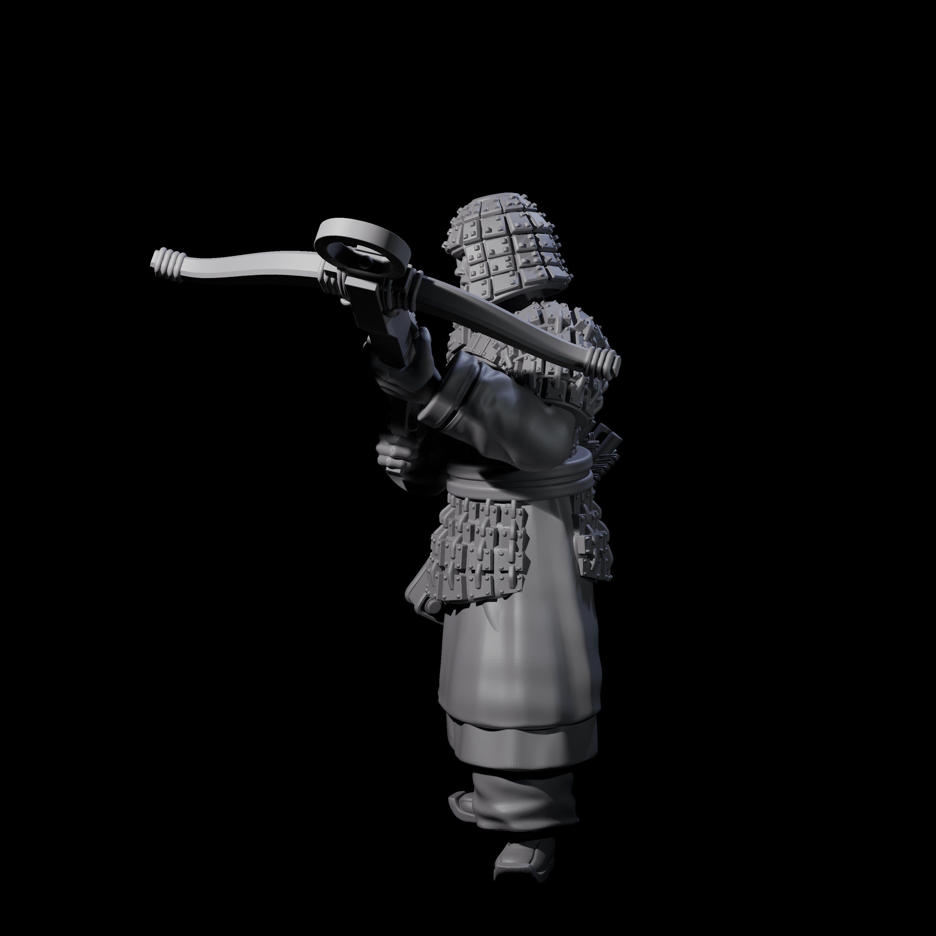 Chinese Terracotta Crossbowman H Miniature for Dungeons and Dragons, Pathfinder or other TTRPGs