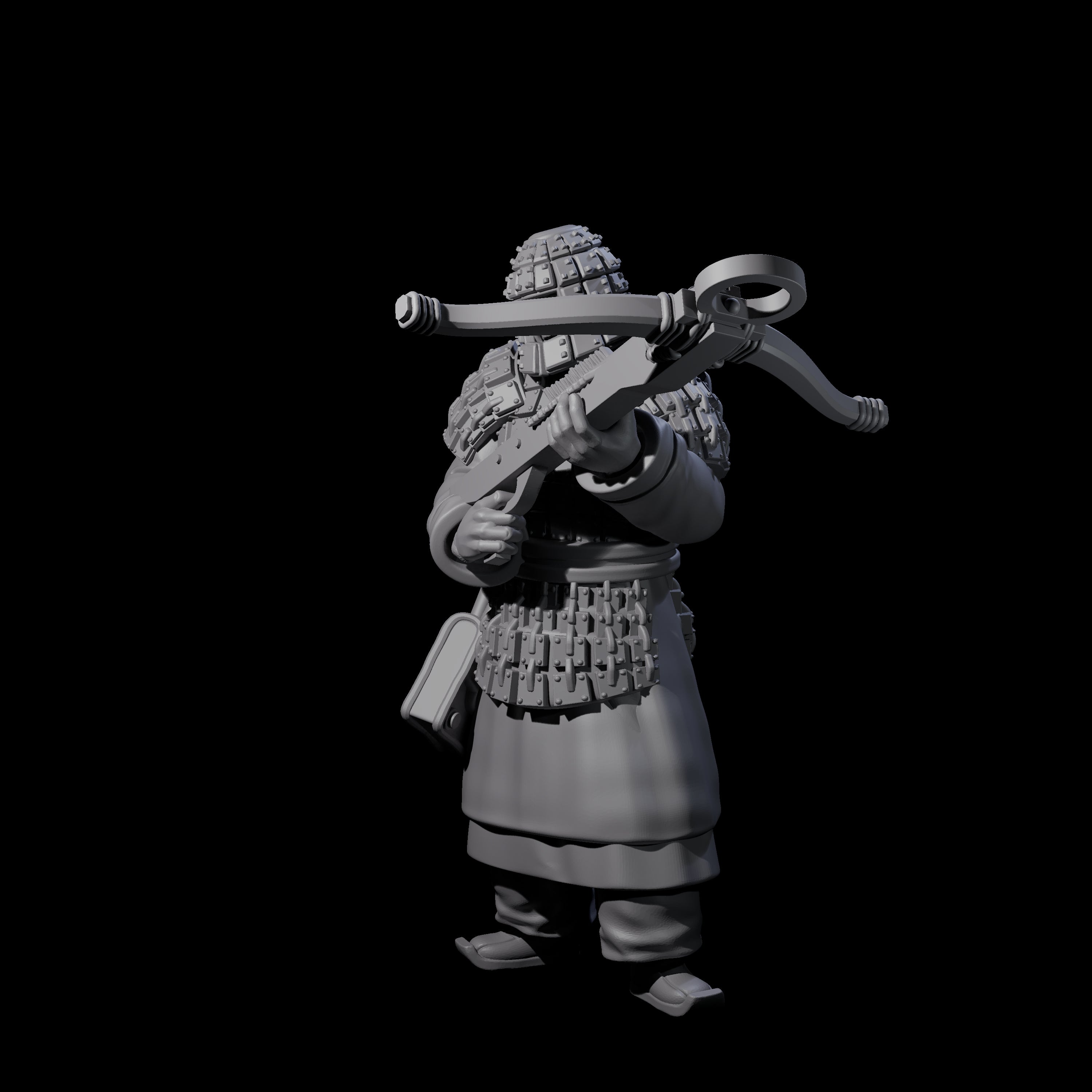 Chinese Terracotta Crossbowman H Miniature for Dungeons and Dragons, Pathfinder or other TTRPGs