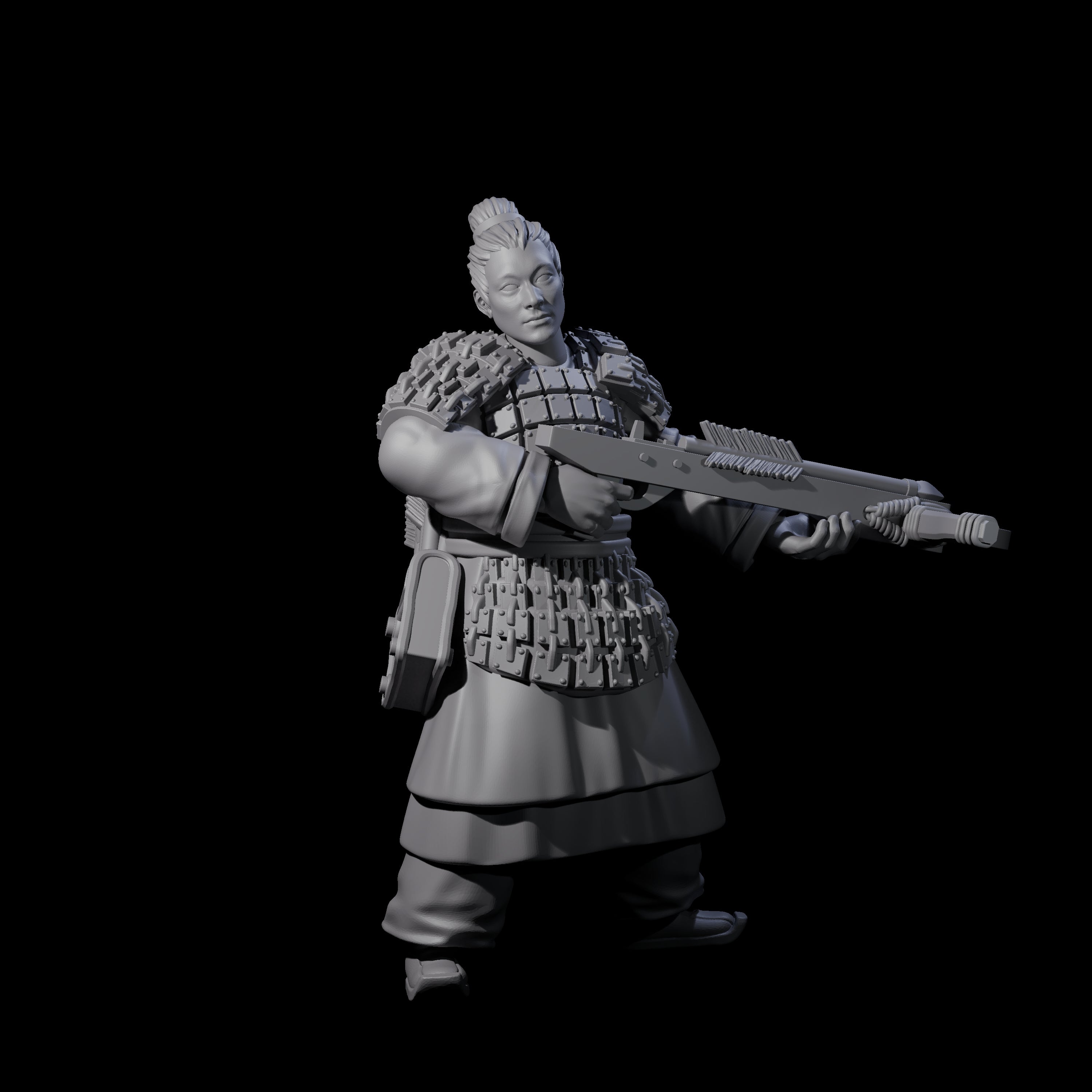 Chinese Terracotta Crossbowmen Miniature for Dungeons and Dragons, Pathfinder or other TTRPGs