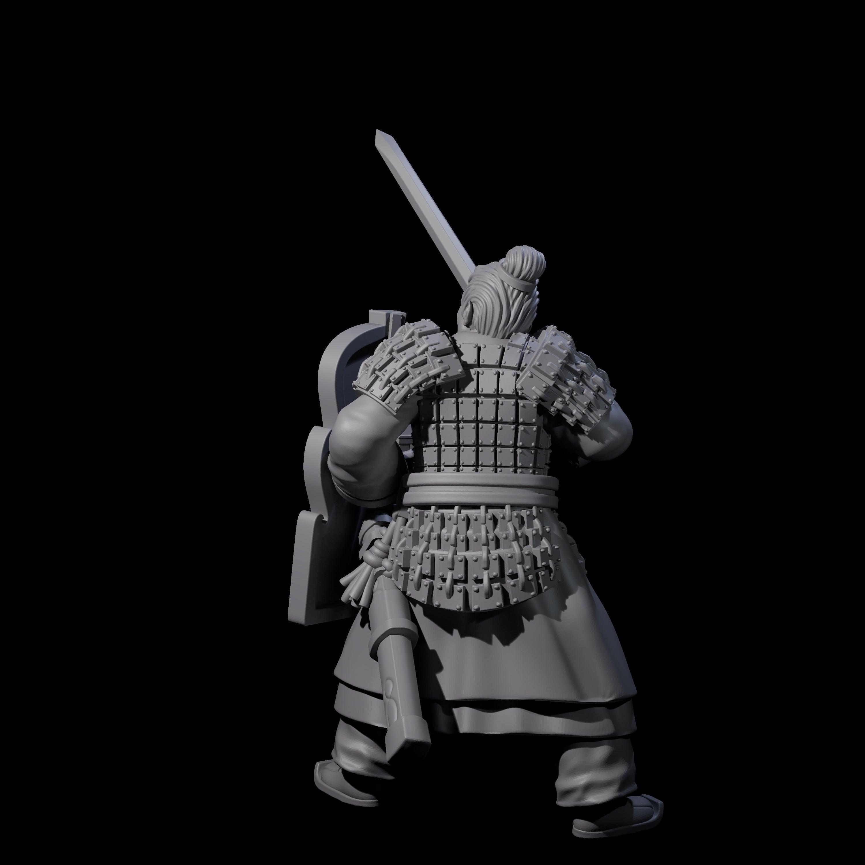 Chinese Terracotta Fierce Terracotta Warrior E Miniature for Dungeons and Dragons, Pathfinder or other TTRPGs