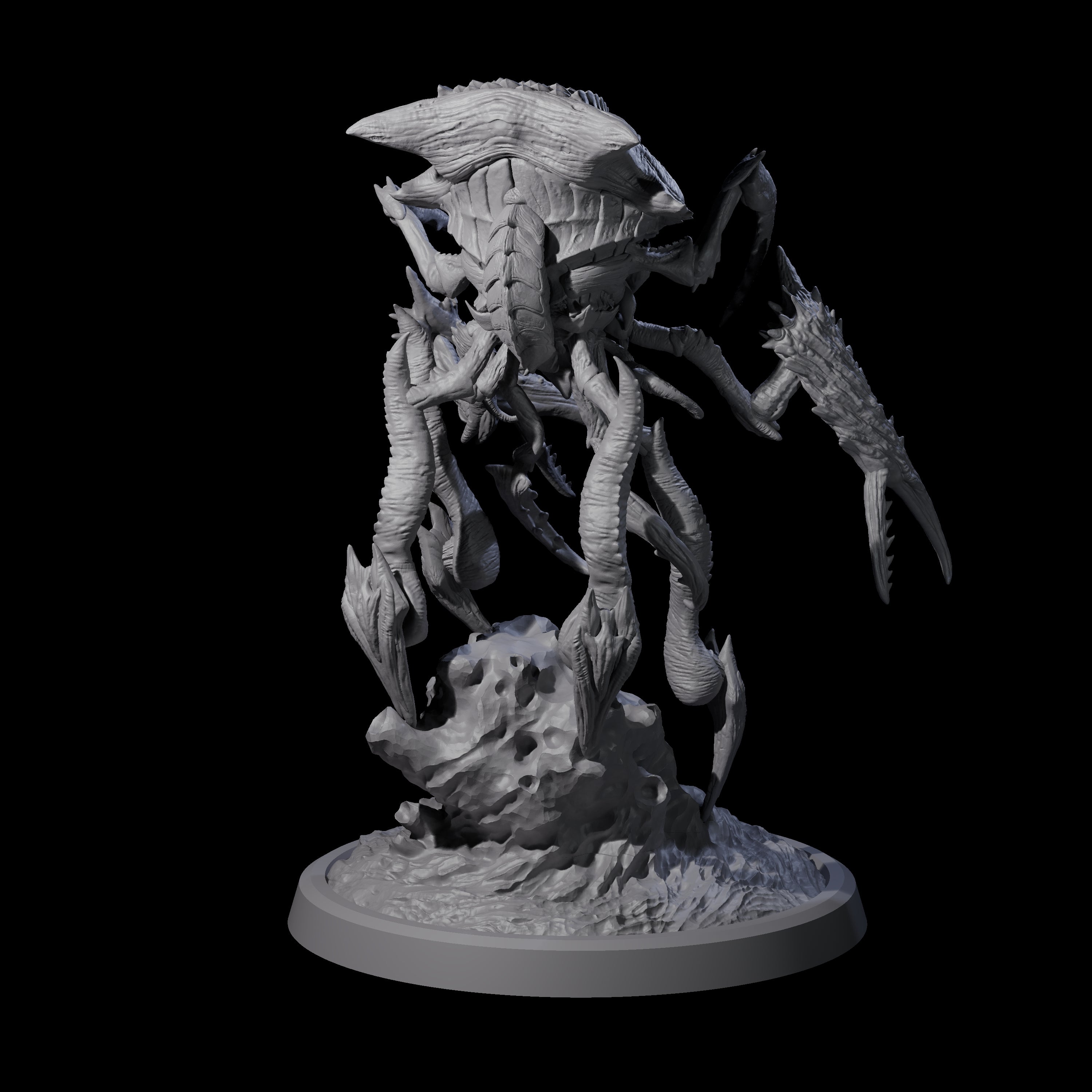 Chitinous Kruthik A Miniature for Dungeons and Dragons, Pathfinder or other TTRPGs