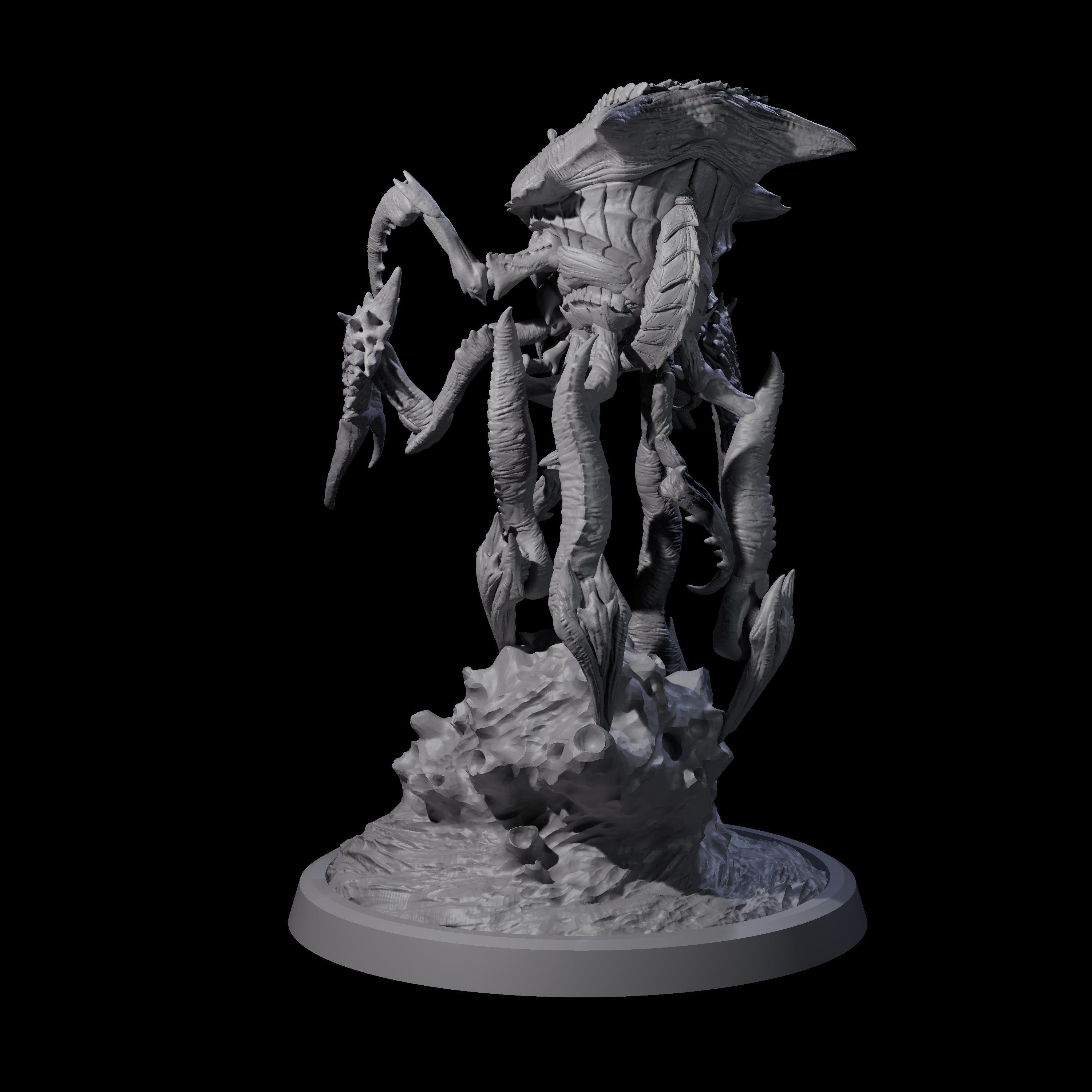 Chitinous Kruthik A Miniature for Dungeons and Dragons, Pathfinder or other TTRPGs