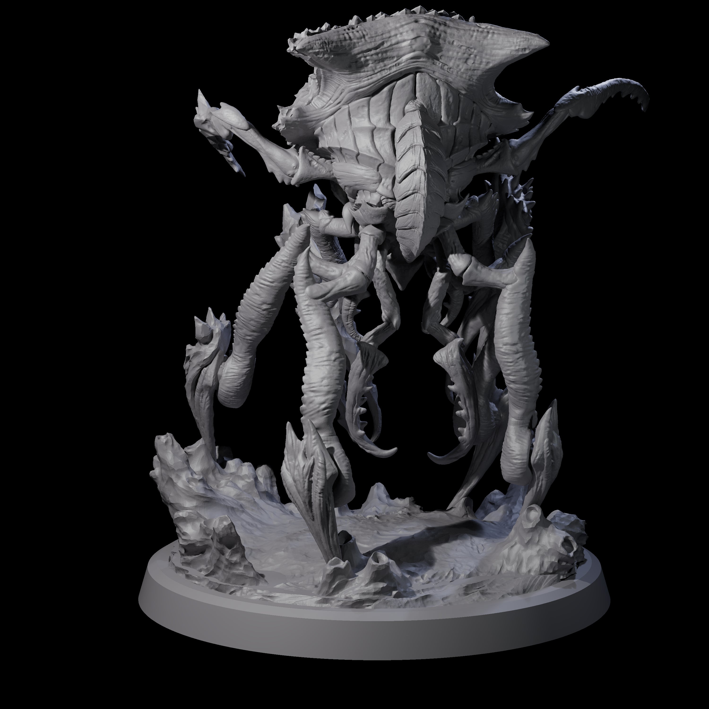 Chitinous Kruthik B Miniature for Dungeons and Dragons, Pathfinder or other TTRPGs