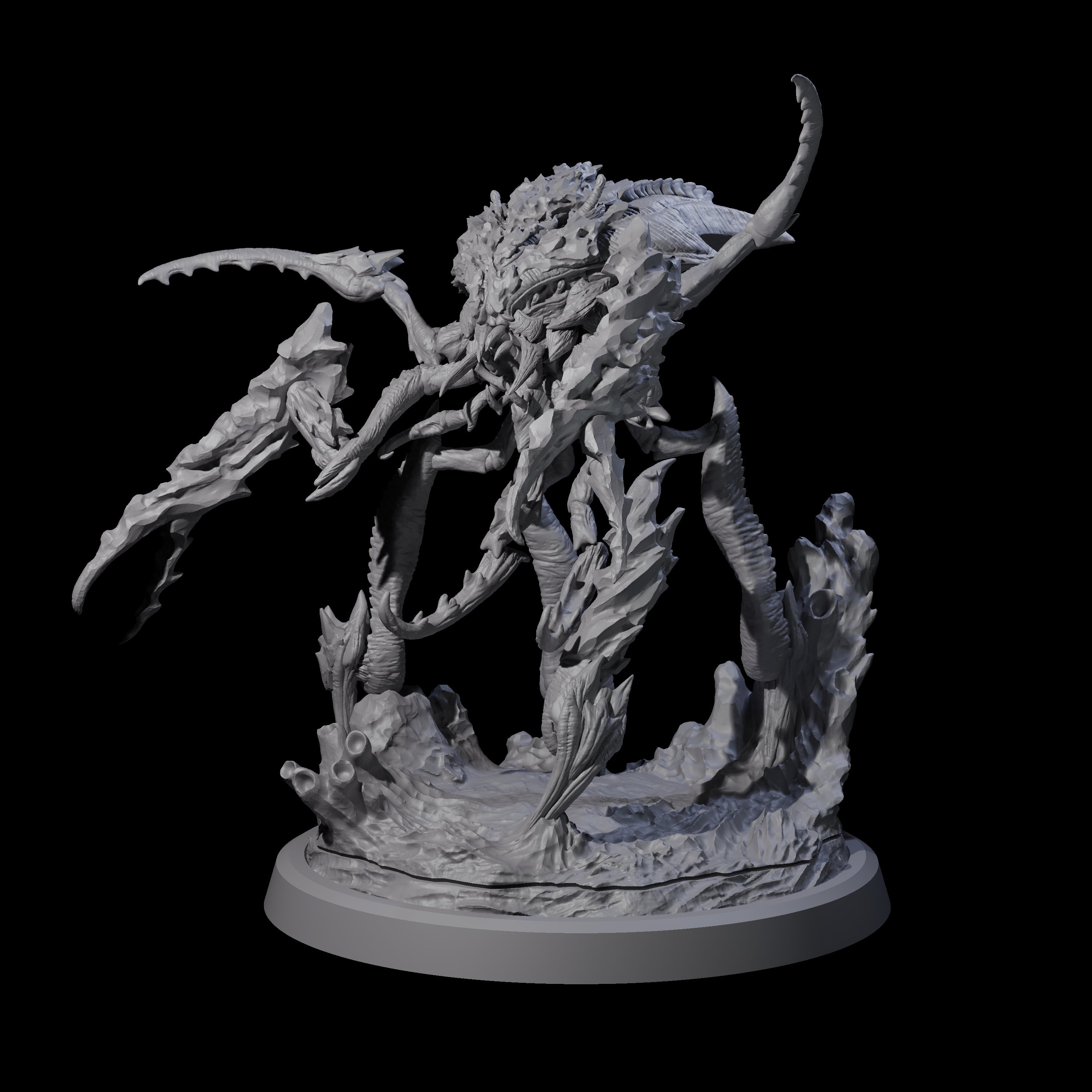 Chitinous Kruthik C Miniature for Dungeons and Dragons, Pathfinder or other TTRPGs