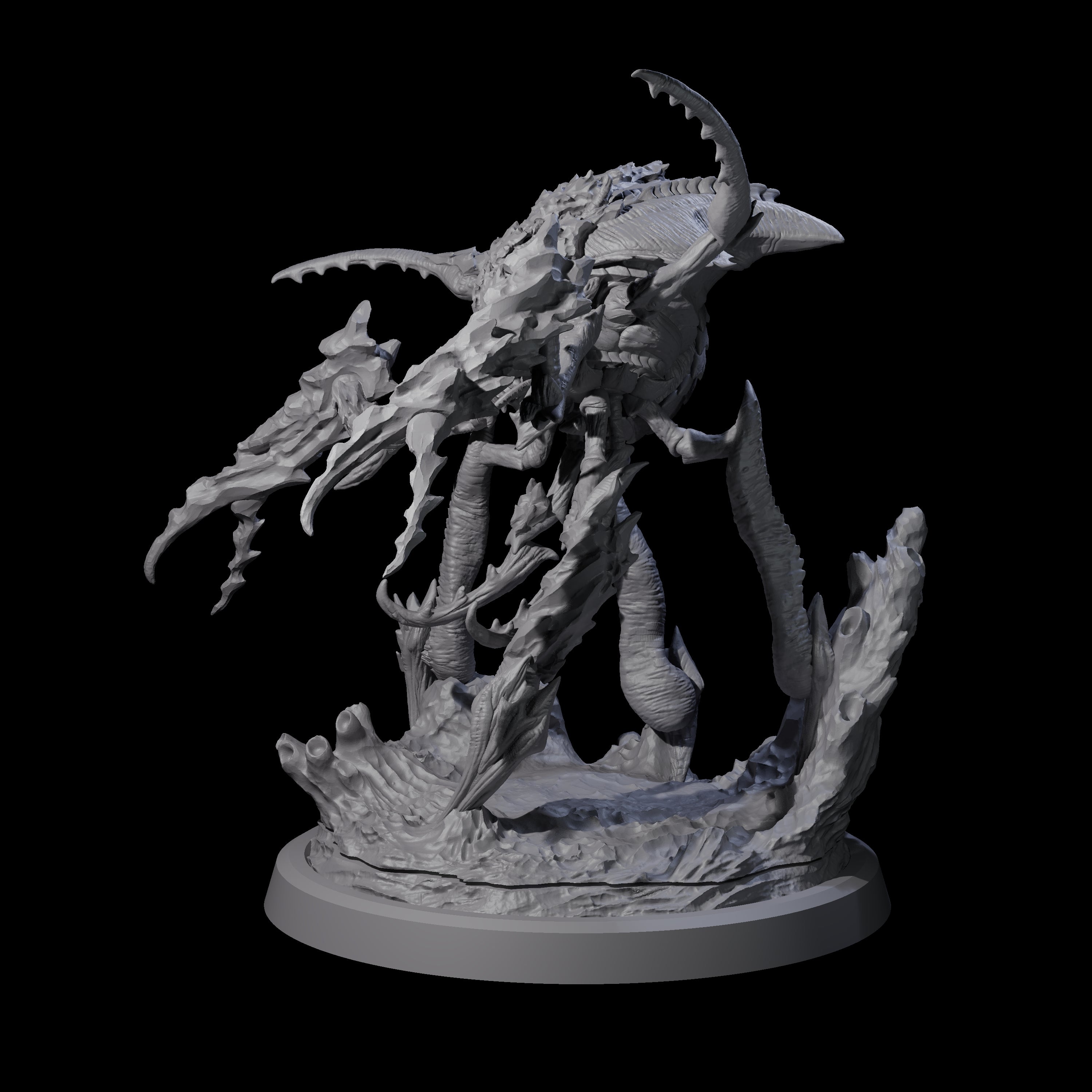 Chitinous Kruthik C Miniature for Dungeons and Dragons, Pathfinder or other TTRPGs
