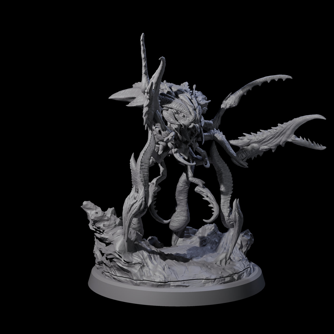 Chitinous Kruthik D Miniature for Dungeons and Dragons, Pathfinder or other TTRPGs