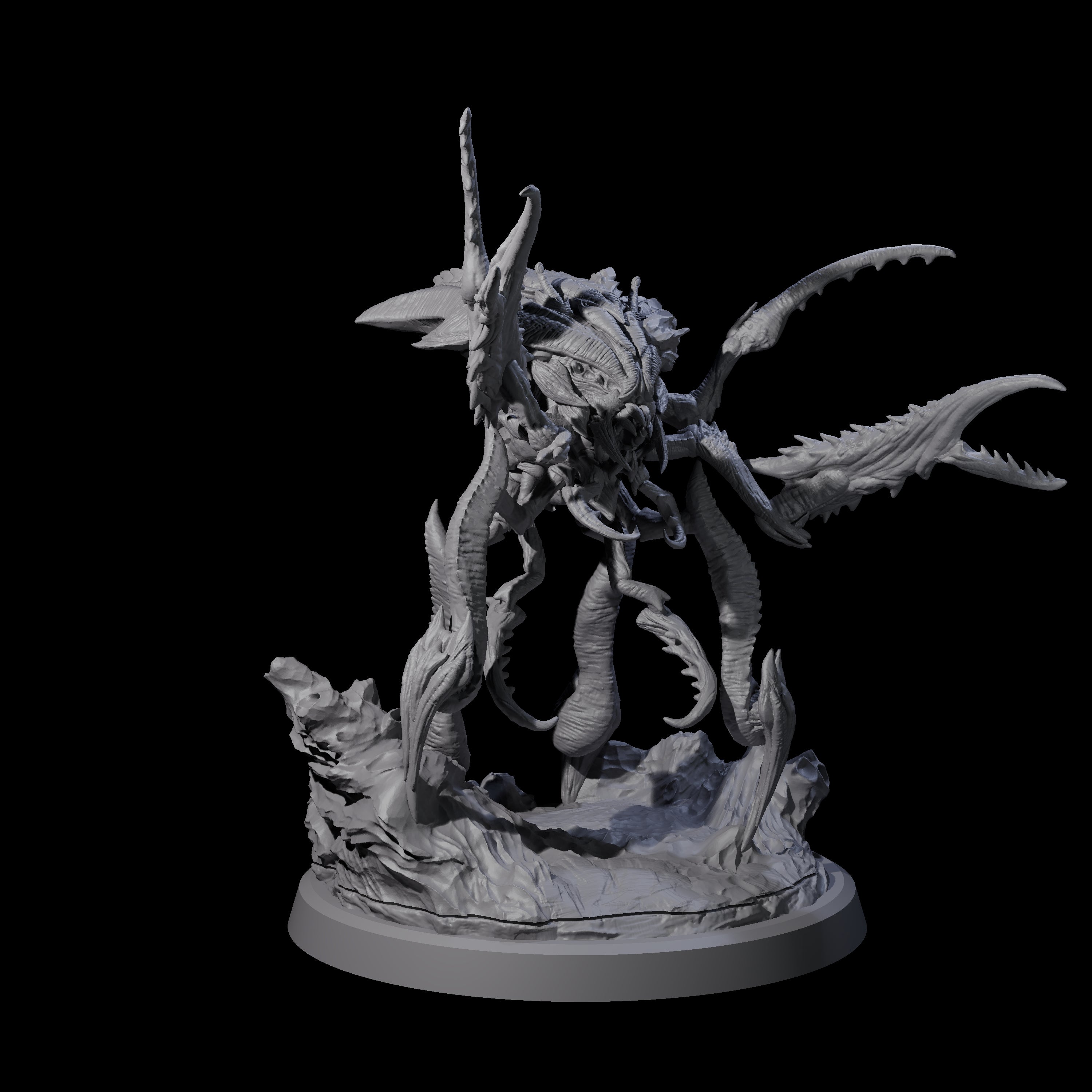 Chitinous Kruthik D Miniature for Dungeons and Dragons, Pathfinder or other TTRPGs