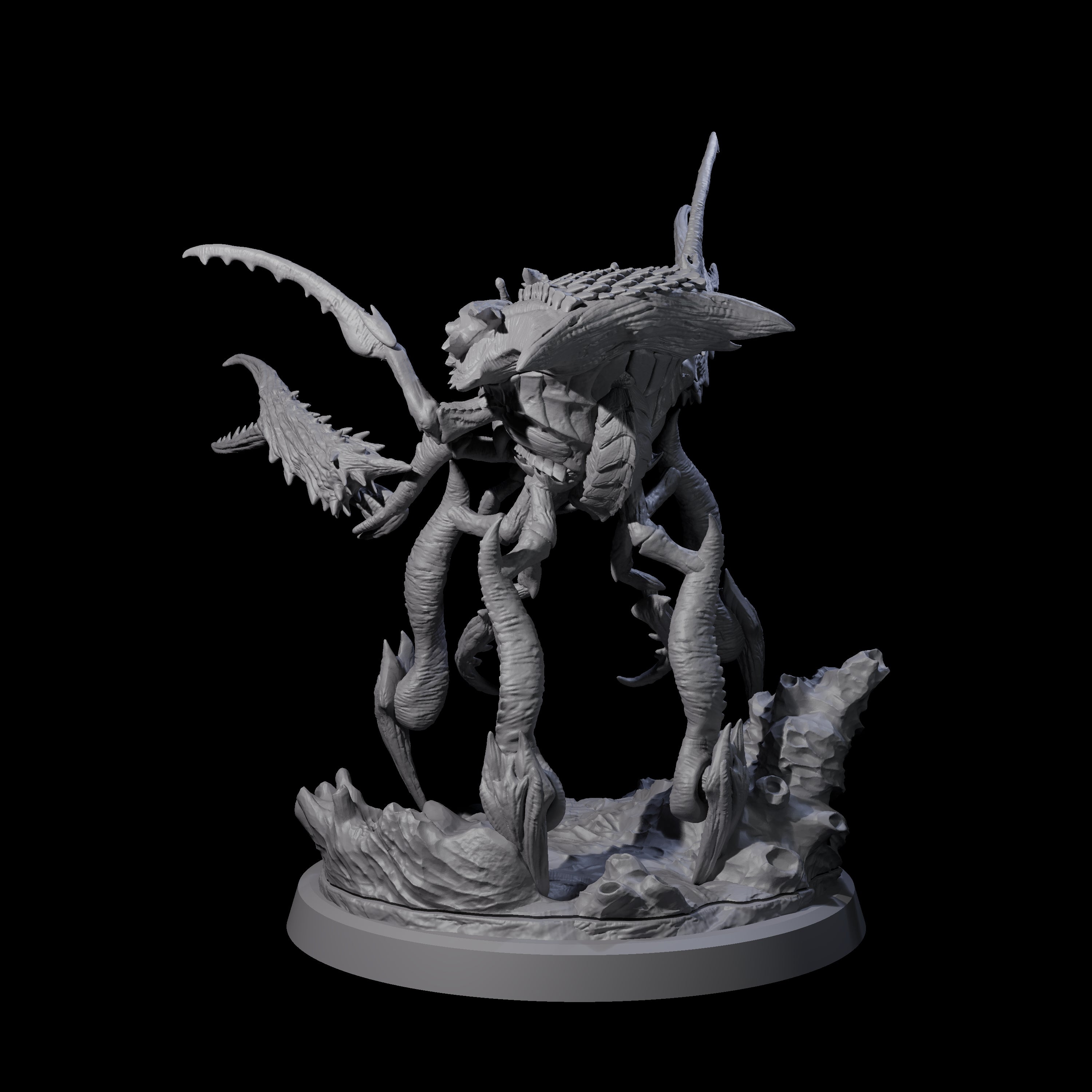 Chitinous Kruthik D Miniature for Dungeons and Dragons, Pathfinder or other TTRPGs