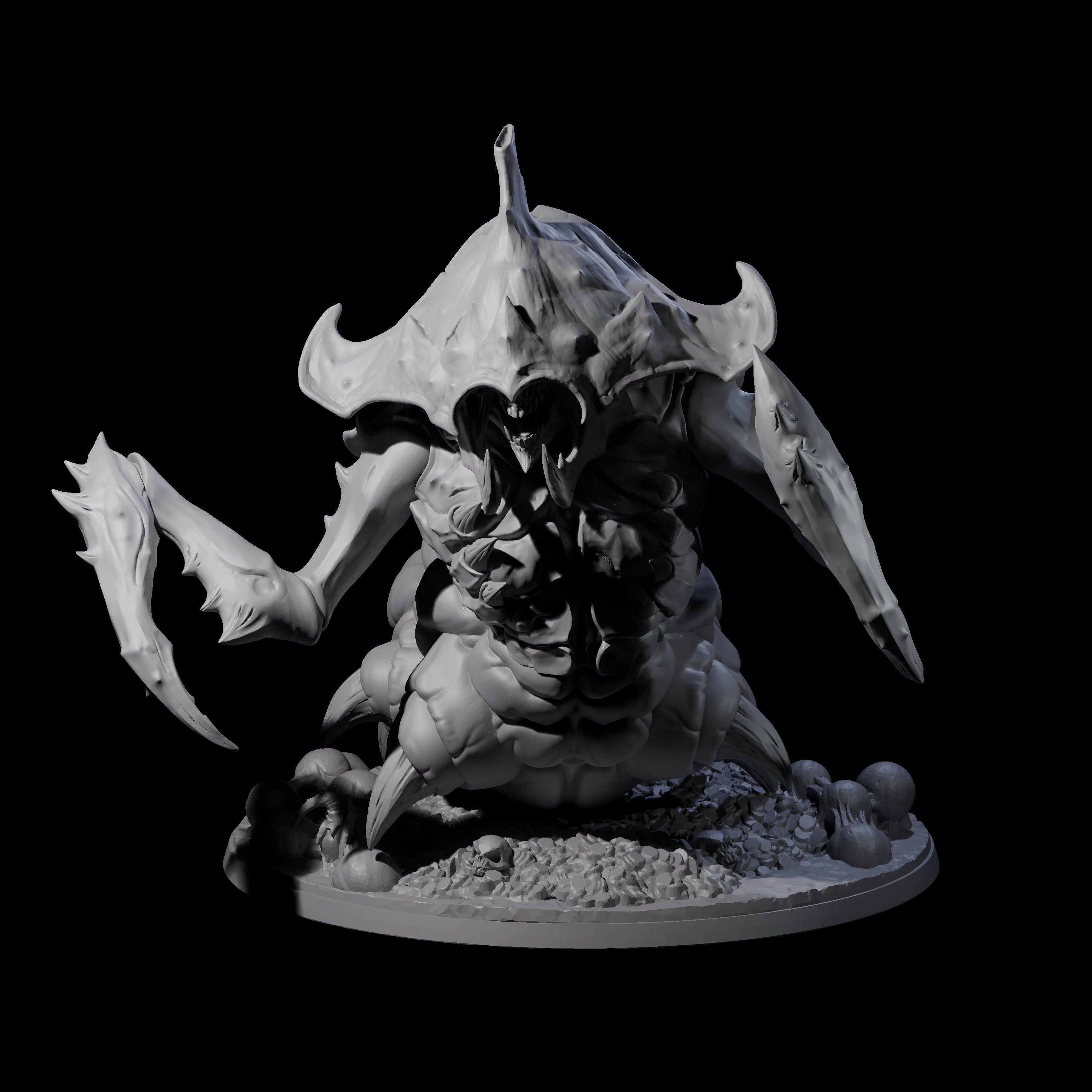 Chonky Ankheg Queen Miniature for Dungeons and Dragons, Pathfinder or other TTRPGs