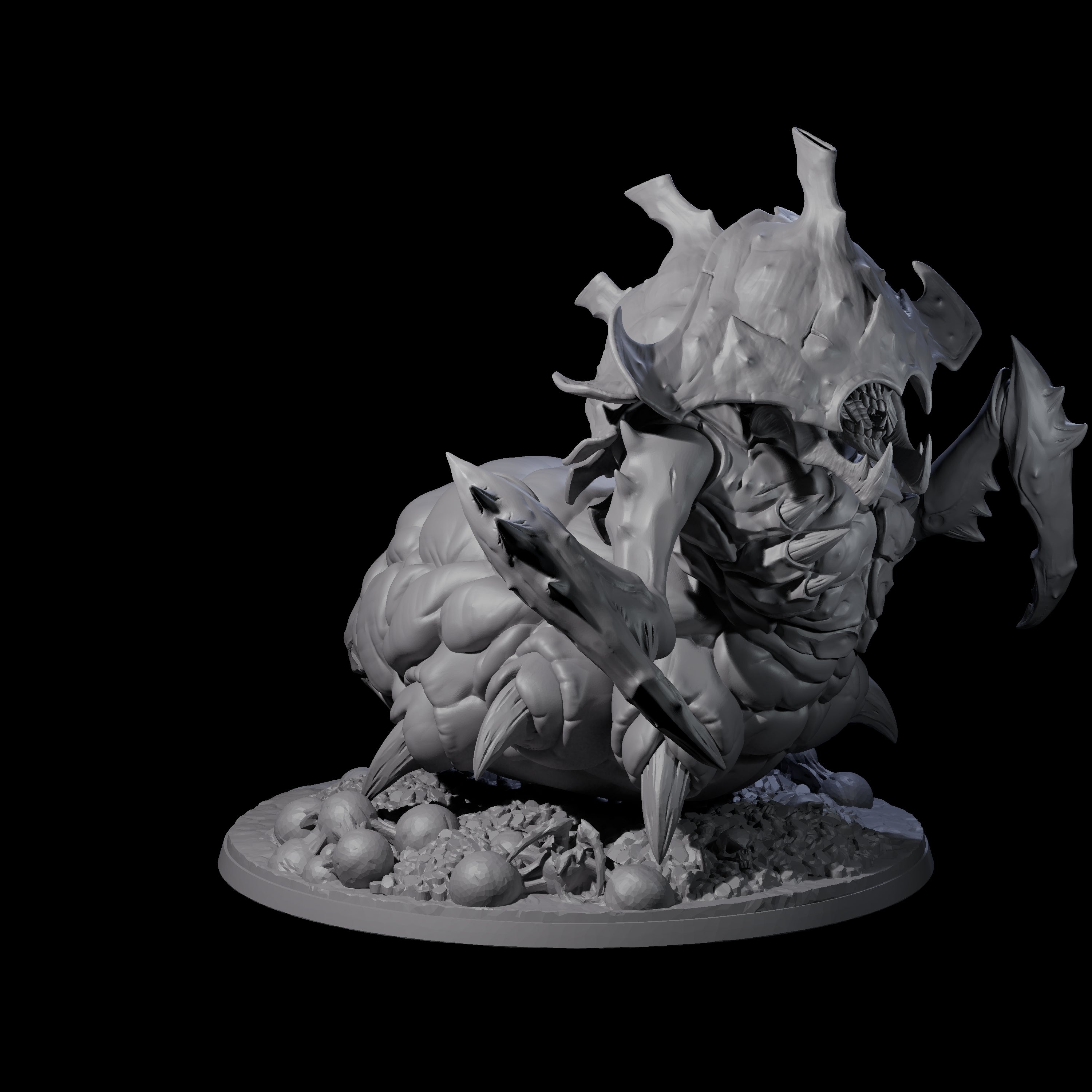 Chonky Ankheg Queen Miniature for Dungeons and Dragons, Pathfinder or other TTRPGs
