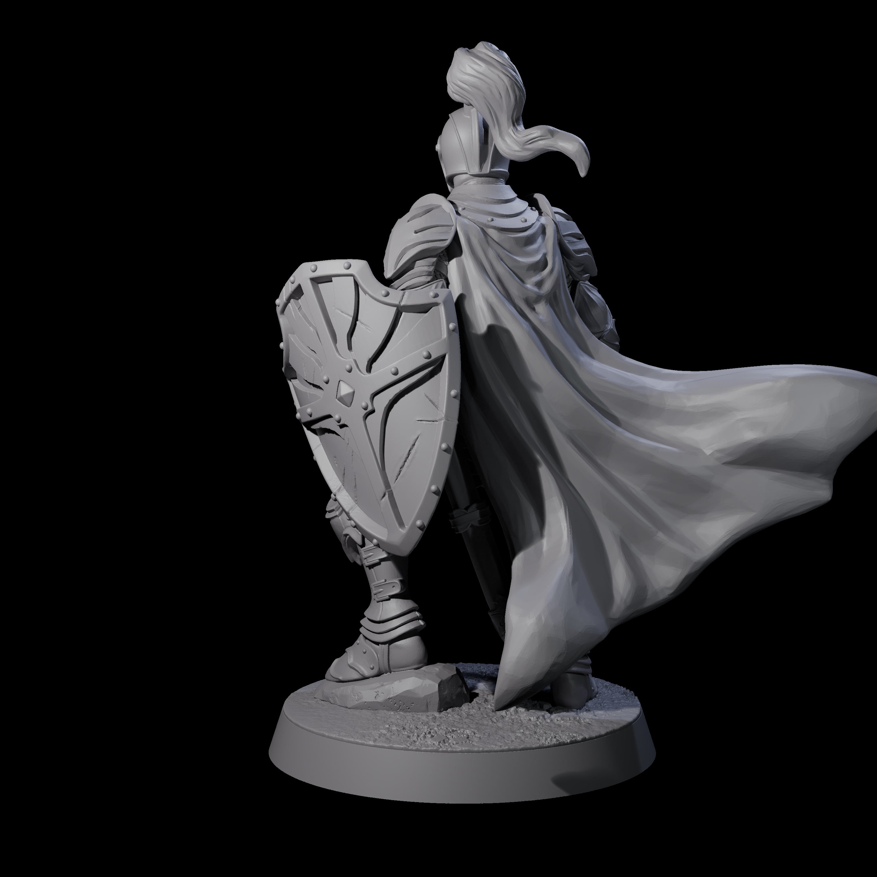 City Knight A Miniature for Dungeons and Dragons, Pathfinder or other TTRPGs