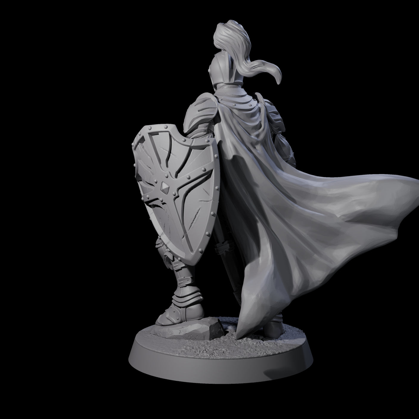 City Knight A Miniature for Dungeons and Dragons, Pathfinder or other TTRPGs