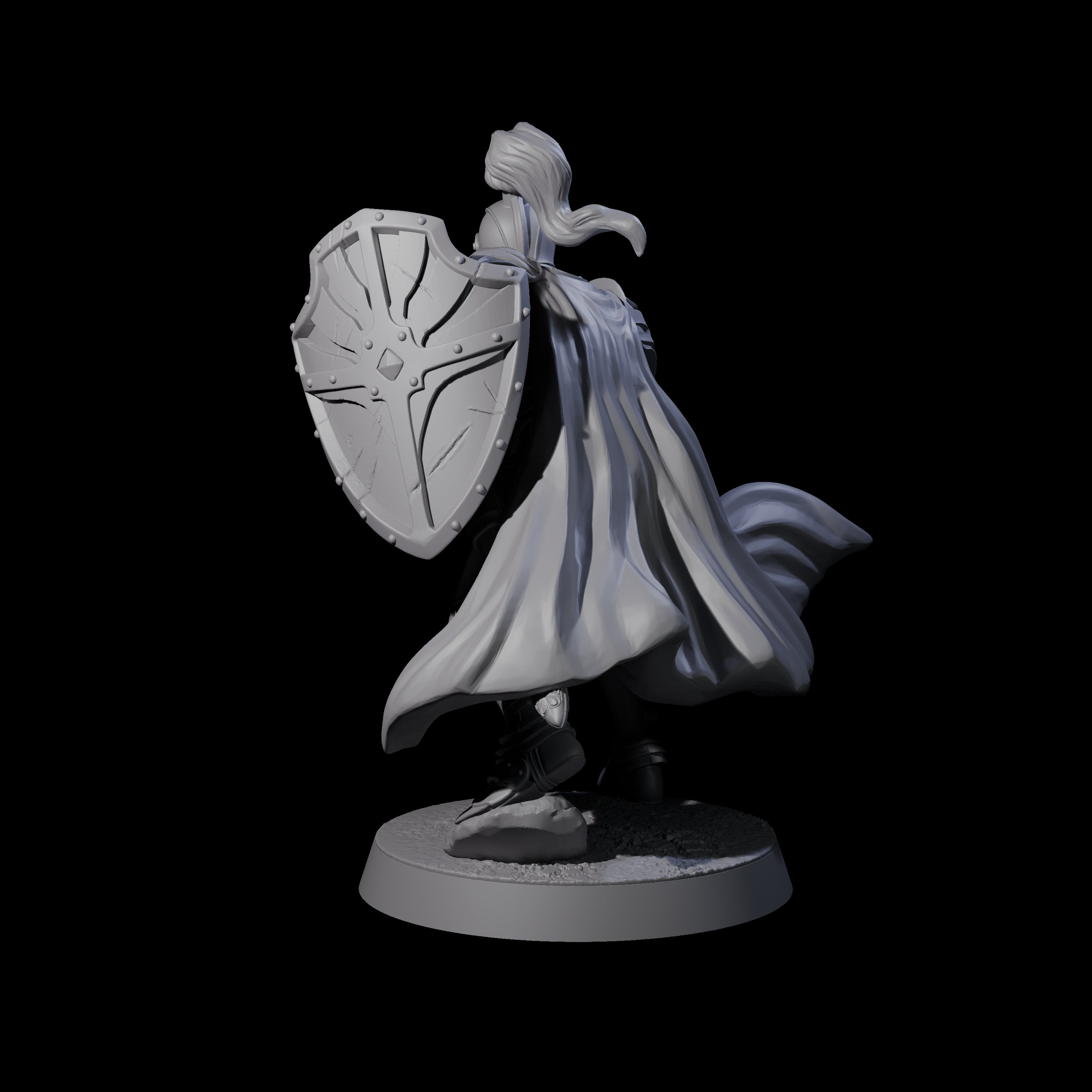 City Knight B Miniature for Dungeons and Dragons, Pathfinder or other TTRPGs