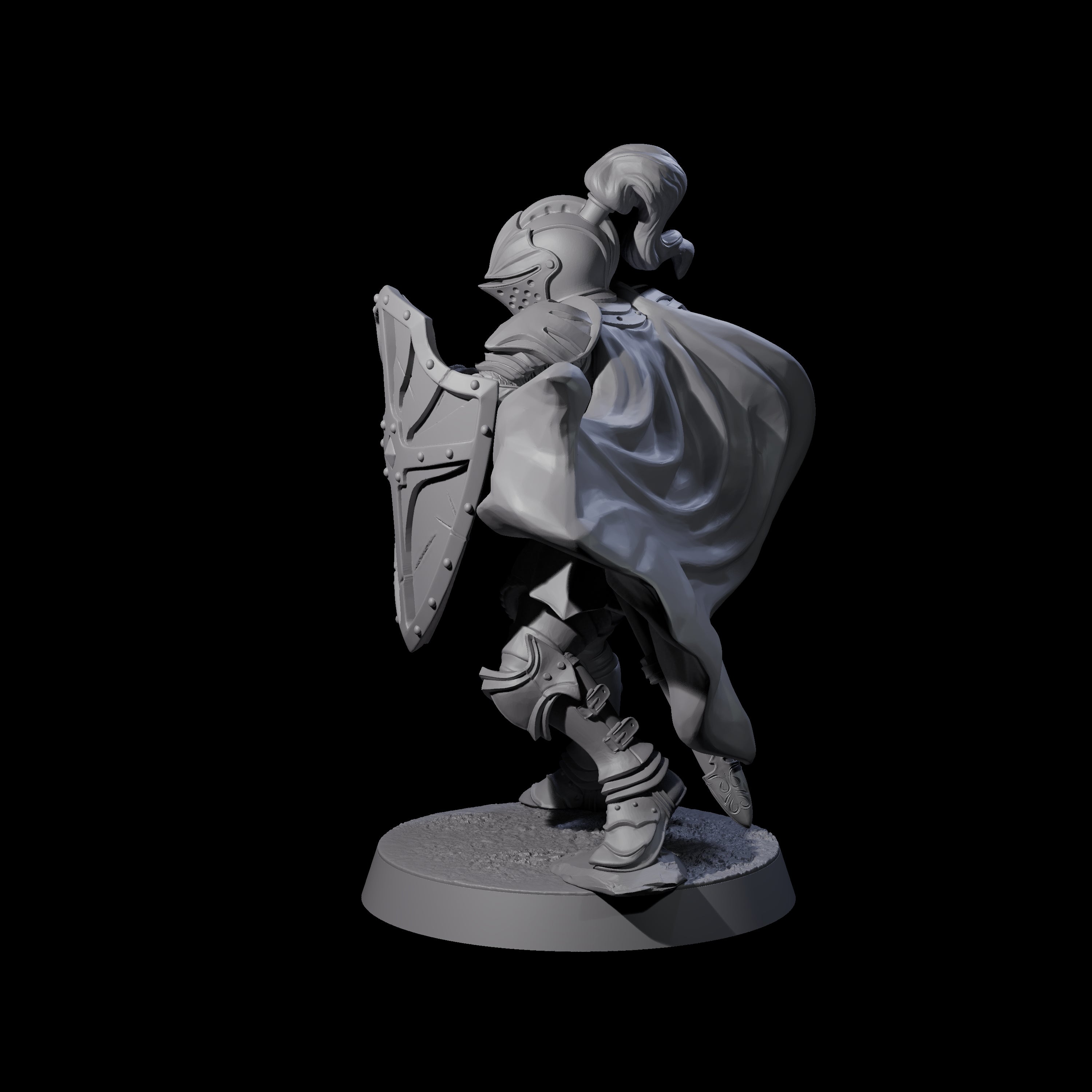 City Knight E Miniature for Dungeons and Dragons, Pathfinder or other TTRPGs