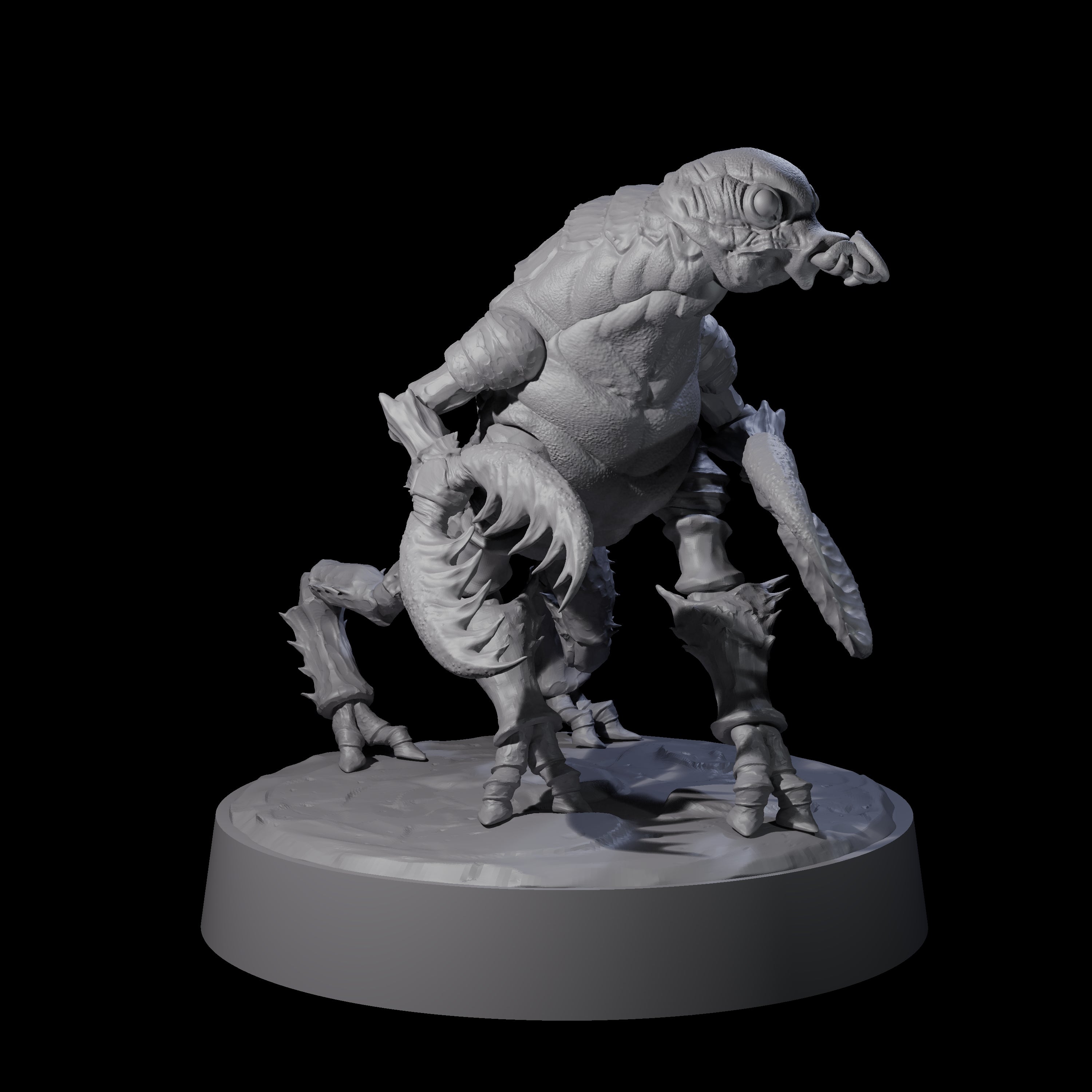 Clacking Chuul Hatchling Miniature for Dungeons and Dragons, Pathfinder or other TTRPGs