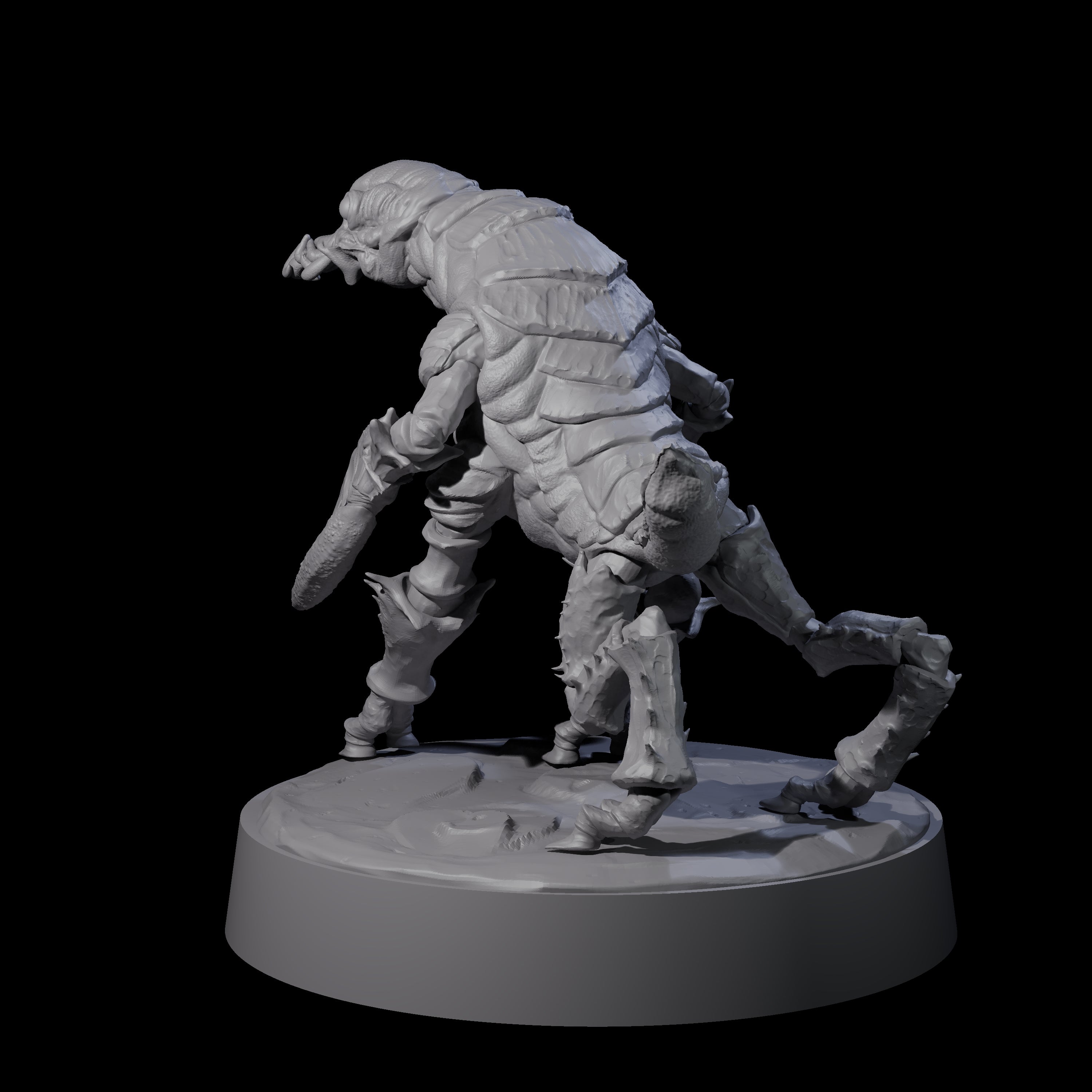 Clacking Chuul Hatchling Miniature for Dungeons and Dragons, Pathfinder or other TTRPGs