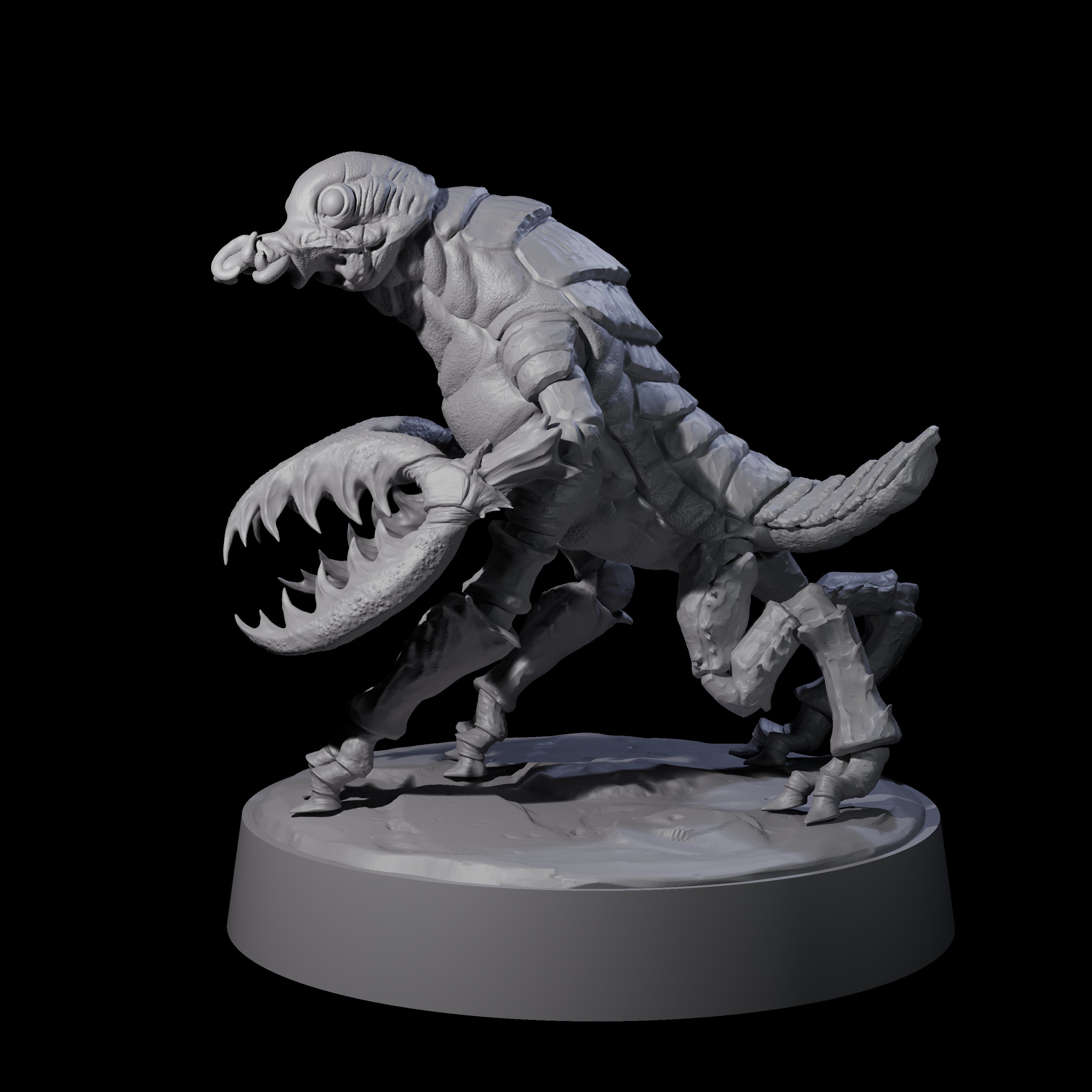 Clacking Chuul Hatchling Miniature for Dungeons and Dragons, Pathfinder or other TTRPGs