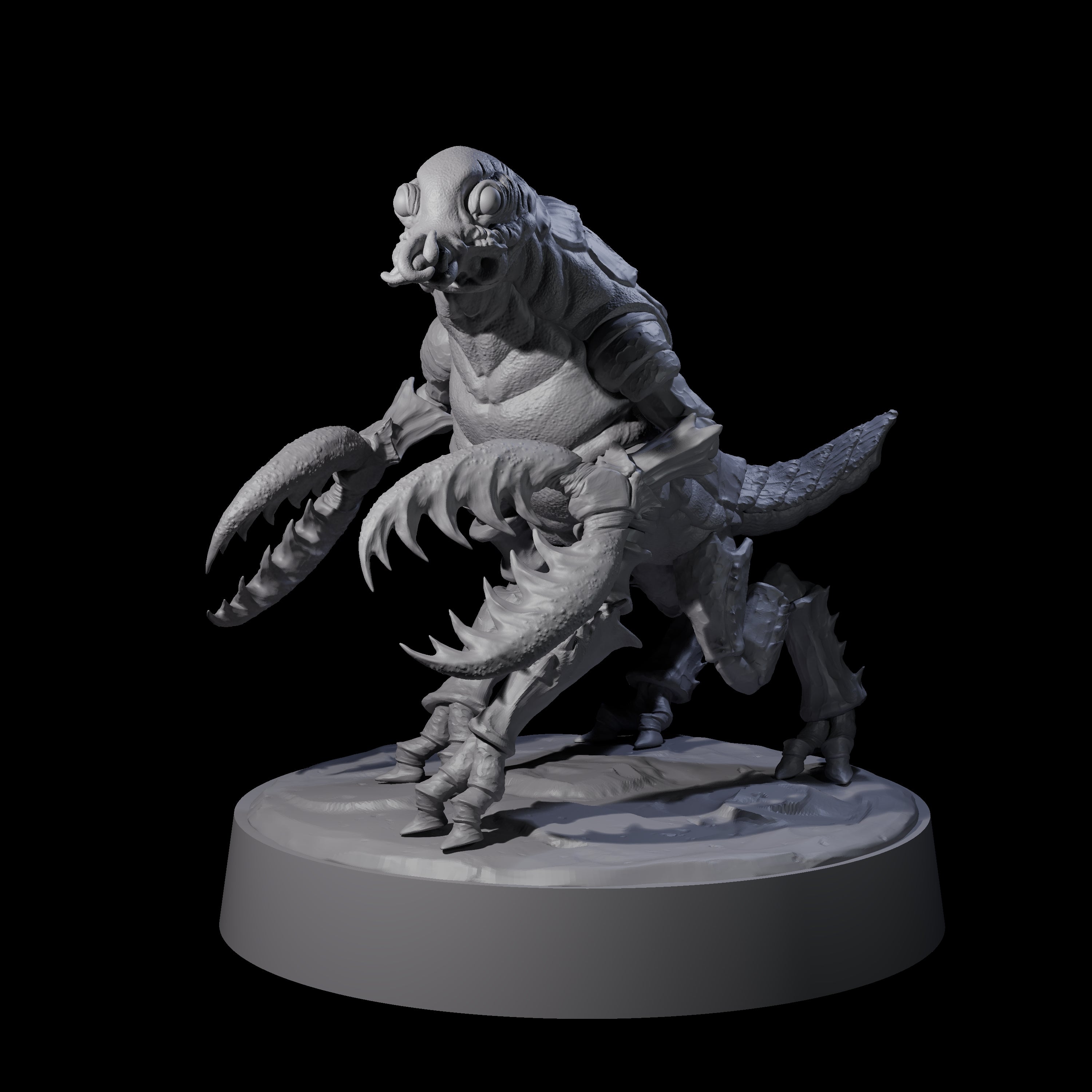 Clacking Chuul Hatchling Miniature for Dungeons and Dragons, Pathfinder or other TTRPGs