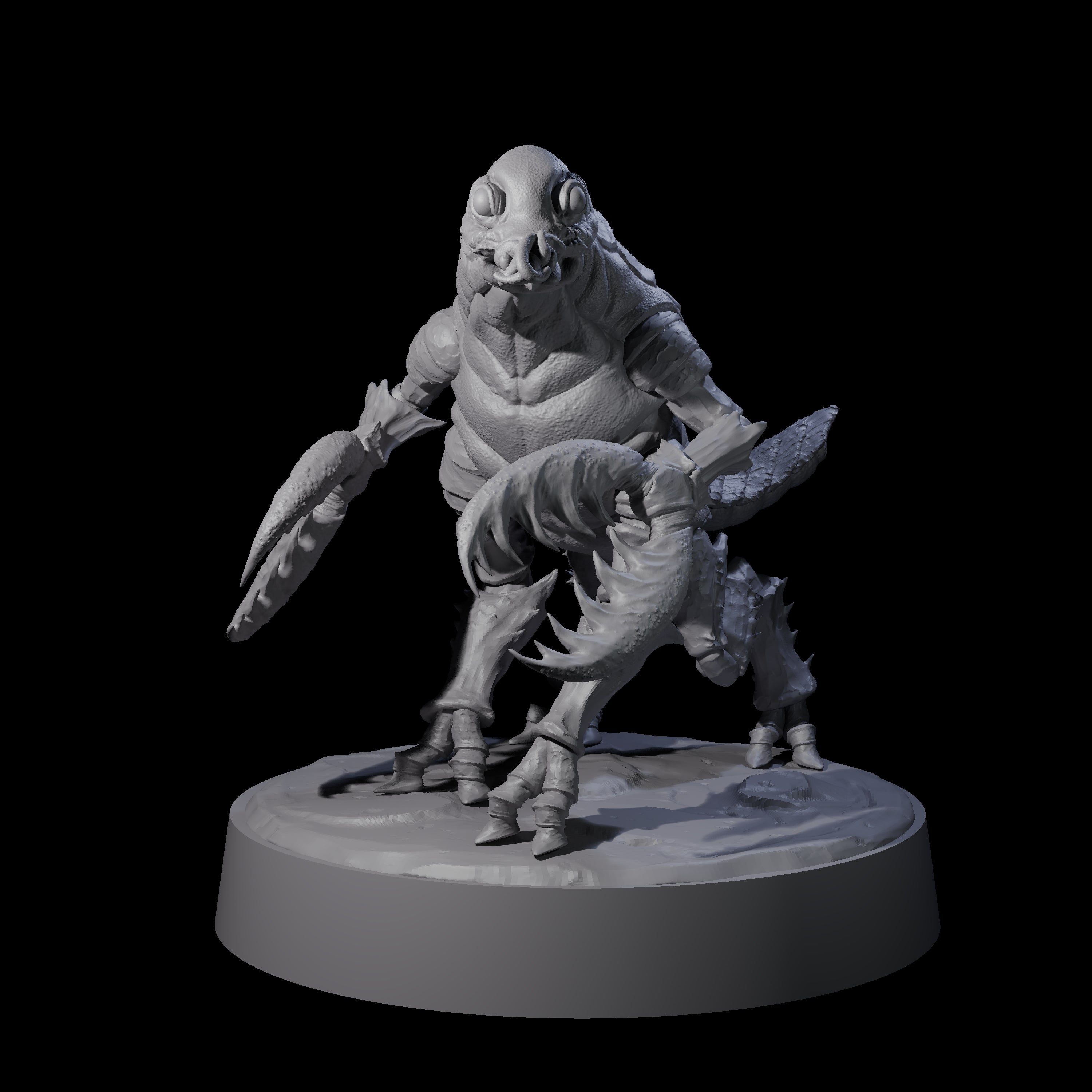 Clacking Chuul Hatchling Miniature for Dungeons and Dragons, Pathfinder or other TTRPGs